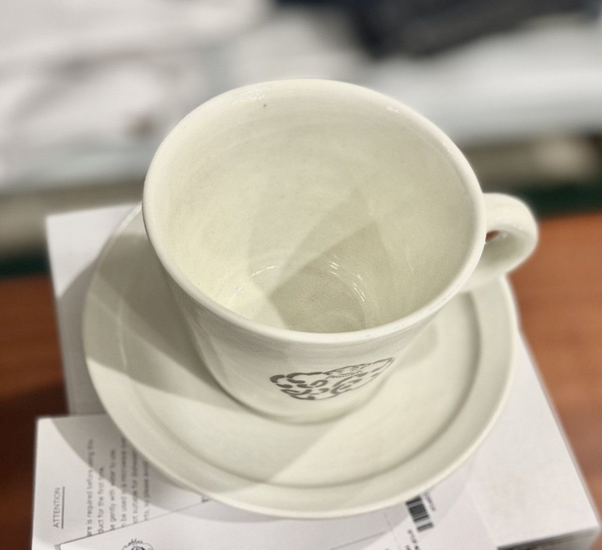 VISVIM LCC CUP SAUCER (Cloud)