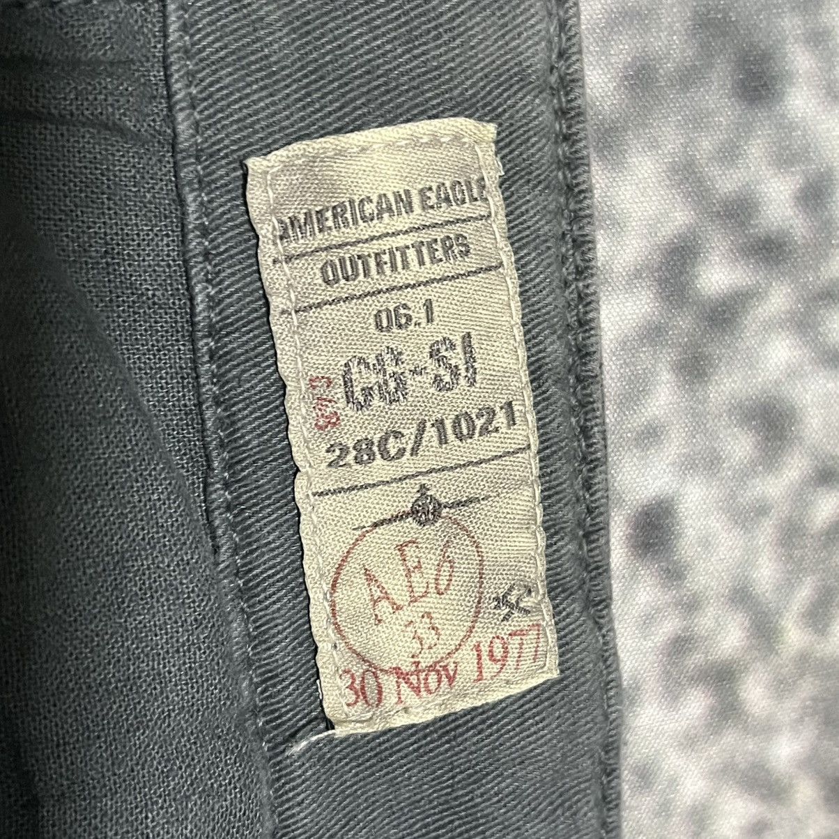 American Eagle Outfitters VINTAGE Y2K AMERICAN EAGLE GRAY BAGGY WIDE LEG CARGO PANTS Size US 38 / EU 54 - 6 Thumbnail