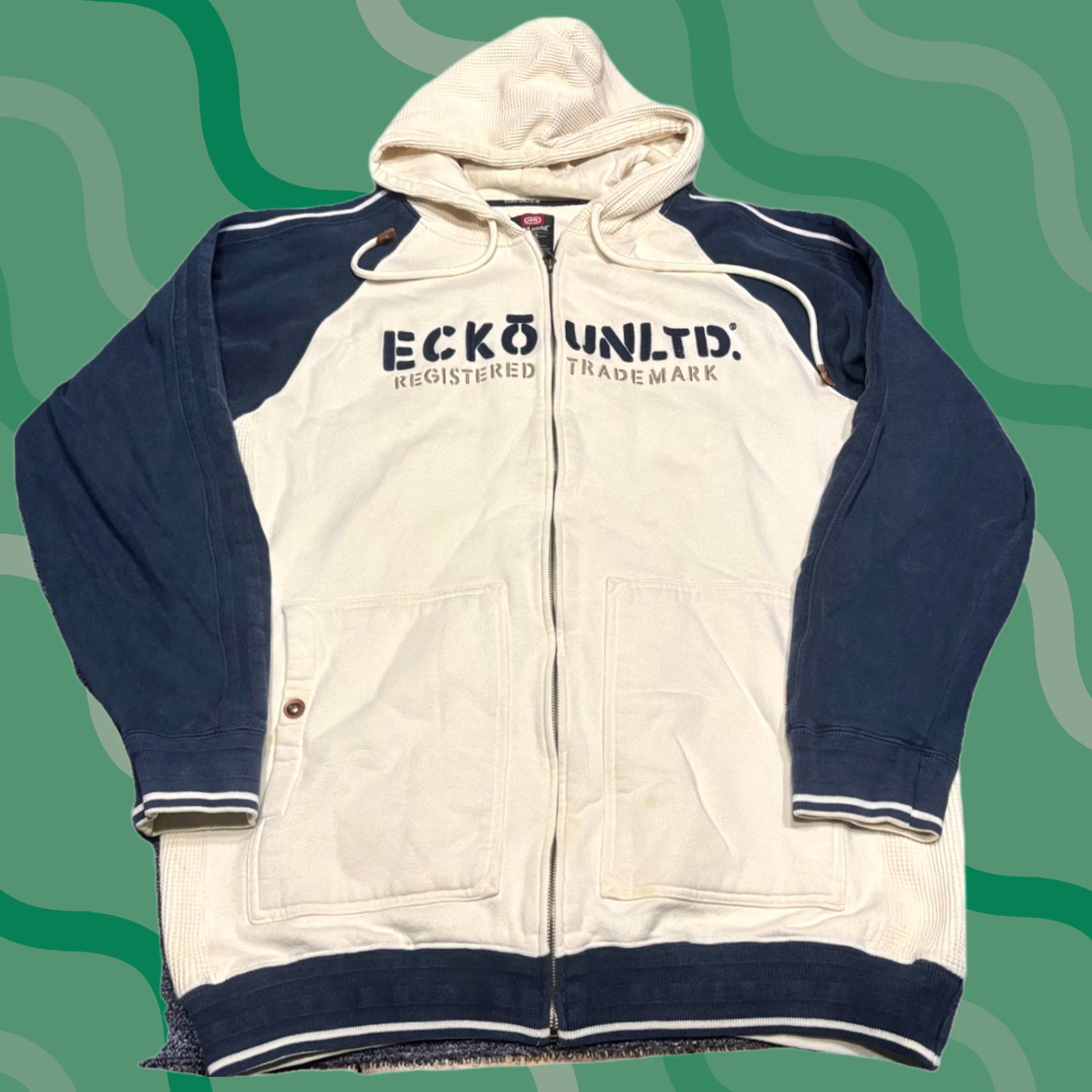 Ecko Unltd. × Rap Tees × Vintage Vintage Ecko Unlimited Zip hoodie