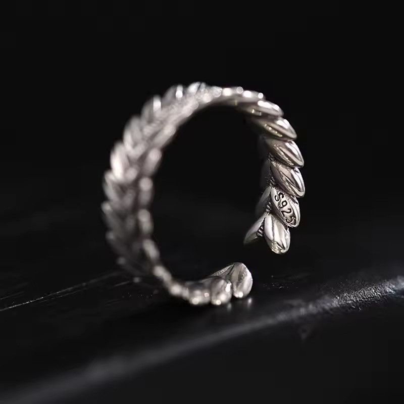 Jewelry × Vintage Silver Wheat Resizeable Ring Size ONE SIZE - 4 Thumbnail