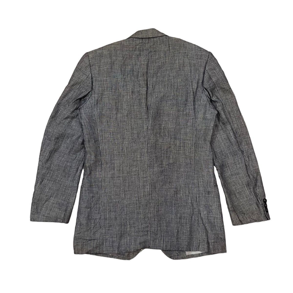 Yves Saint Laurent Vintage YSL Gingham Button Blazer Jacket Size US S / EU 44-46 / 1 - 2 Thumbnail