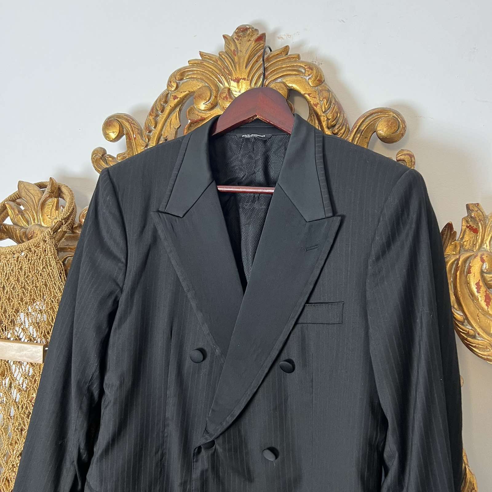 Dolce & Gabbana Dolce & Gabbana D&G avant garde black blazer Size XL / US 12-14 / IT 48-50 - 3 Thumbnail