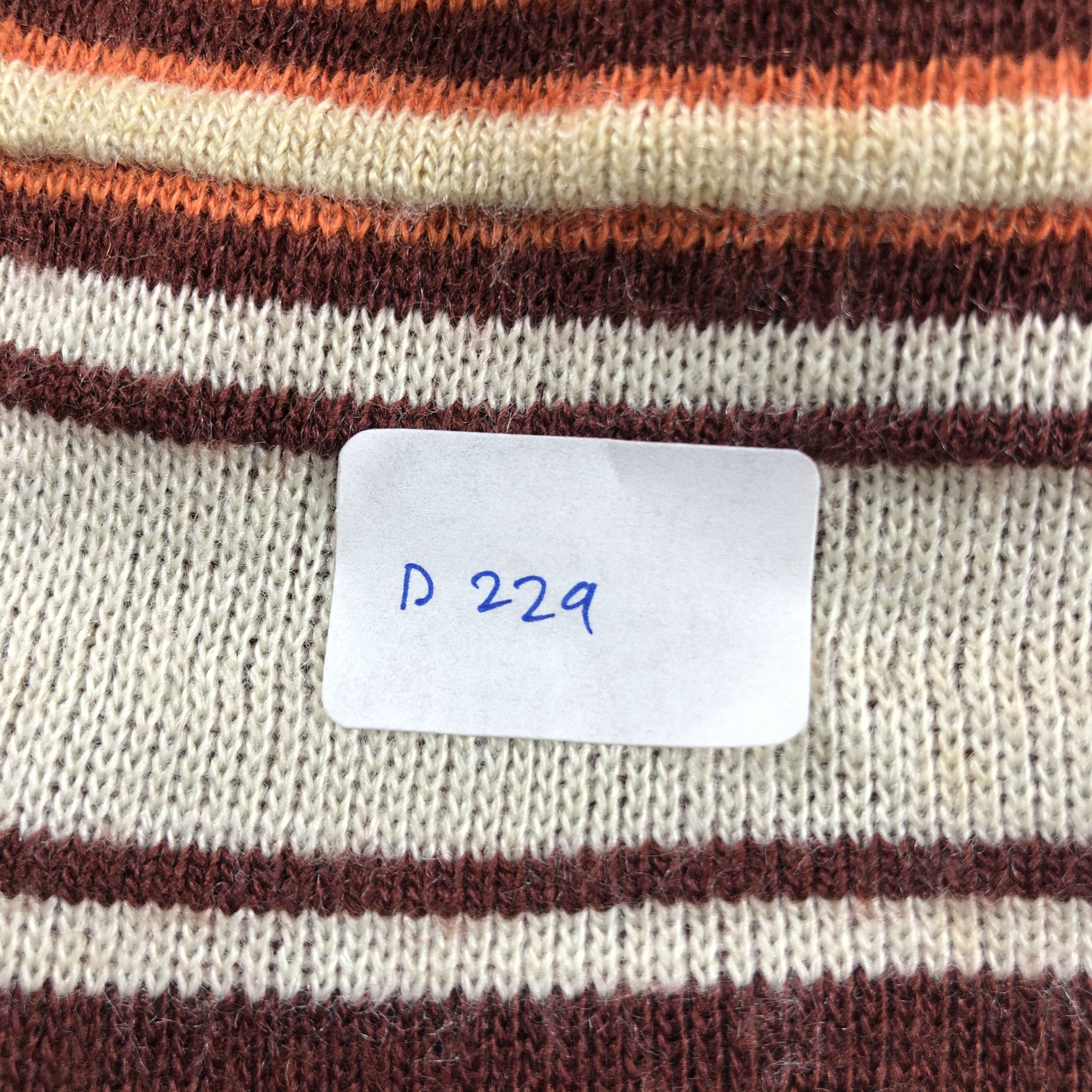 Goldwin × Vintage Goldwin Stripe Beanie Snow Hat Snow Cap -D229 Size ONE SIZE - 7 Thumbnail
