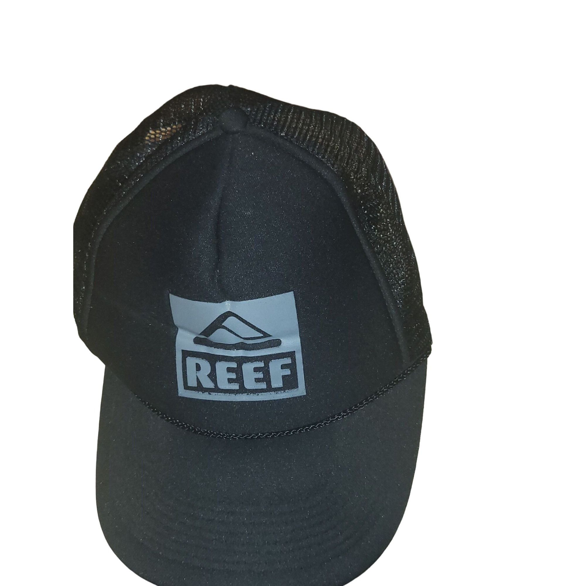 Reef Vintage Reef Hat Trucker Rope Snapback Pirate Black Logo Eve | Grailed