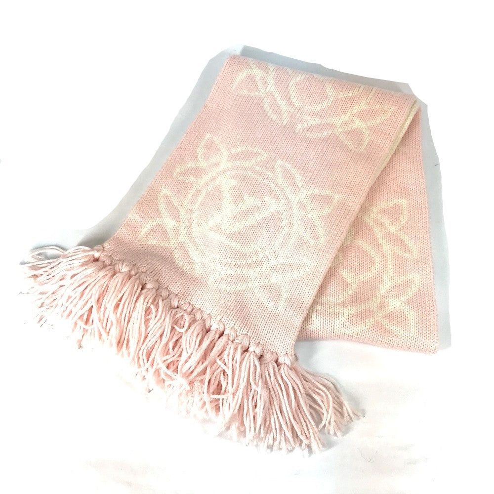 Louis Vuitton Louis Vuitton M70819 Shallp Morning Scarf Fringe Wool Women Pink Size ONE SIZE - 1 Thumbnail