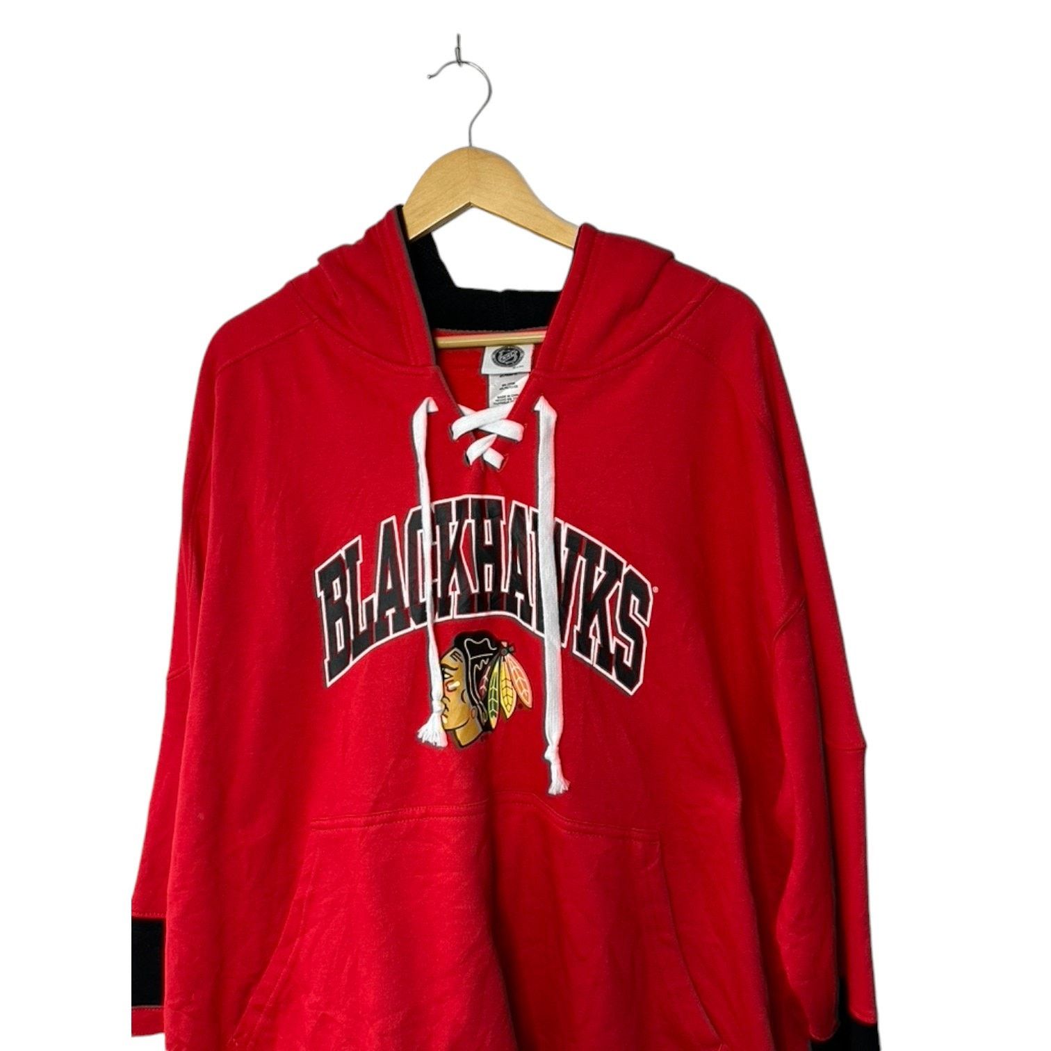 NHL NHL Chicago Blackhawks Jersey Style Hoodie Men's 2XL Size US XXL / EU 58 / 5 - 2 Thumbnail