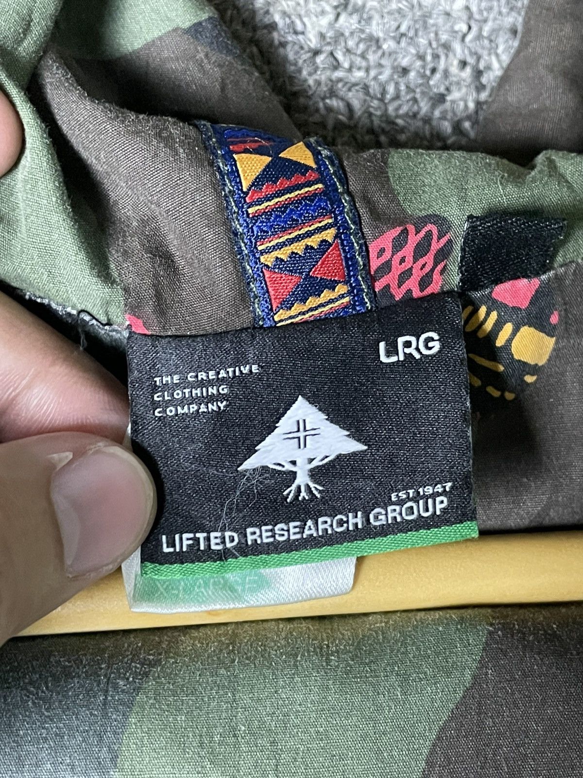 LRG × Vintage Lifted Research Group Men’s Light Jacket (34) Size US M / EU 48-50 / 2 - 9 Thumbnail