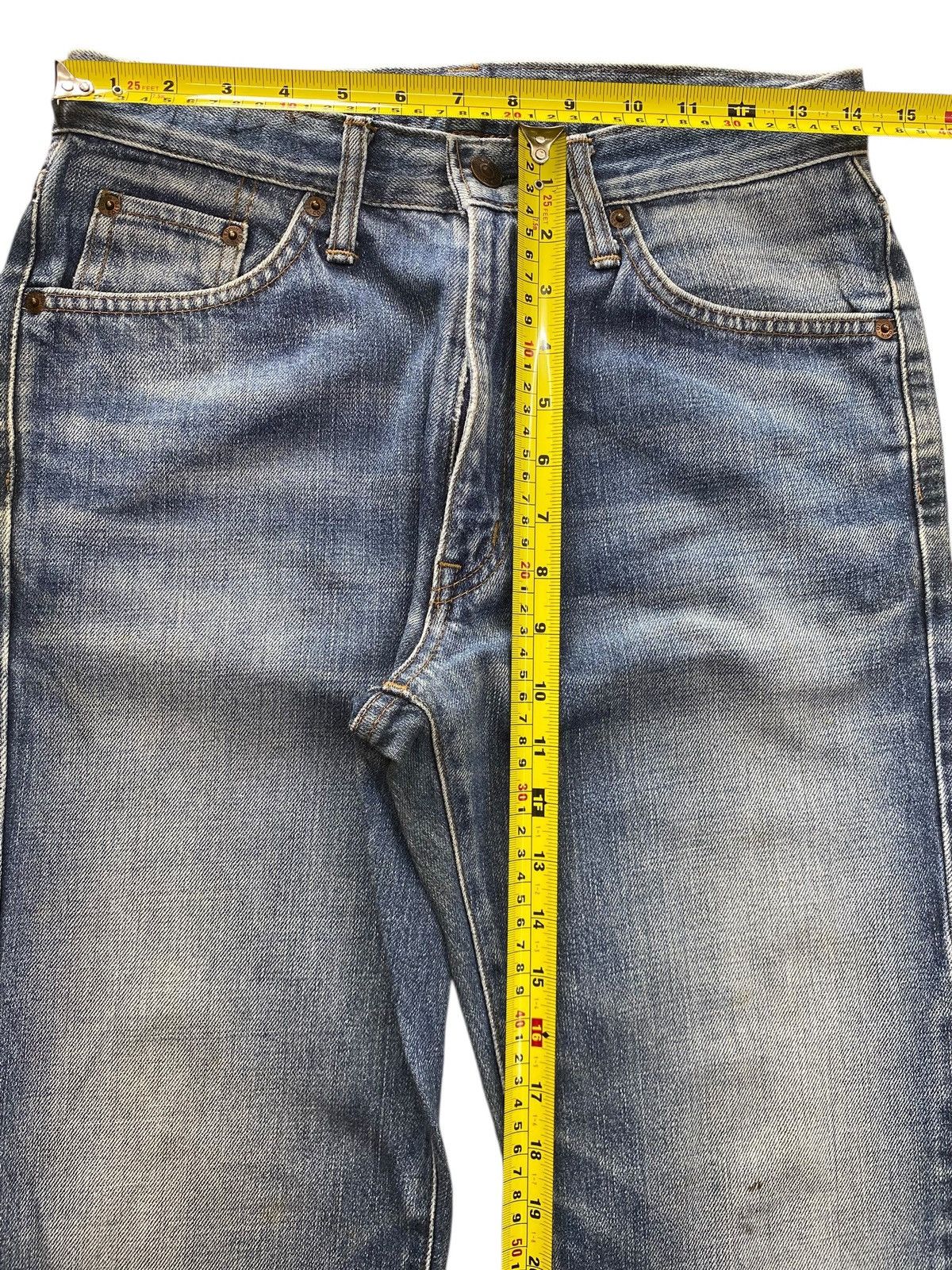 Edwin Edwin Faded Wash Straight Leg Style Jeans Size US 28 / EU 44 - 6 Thumbnail