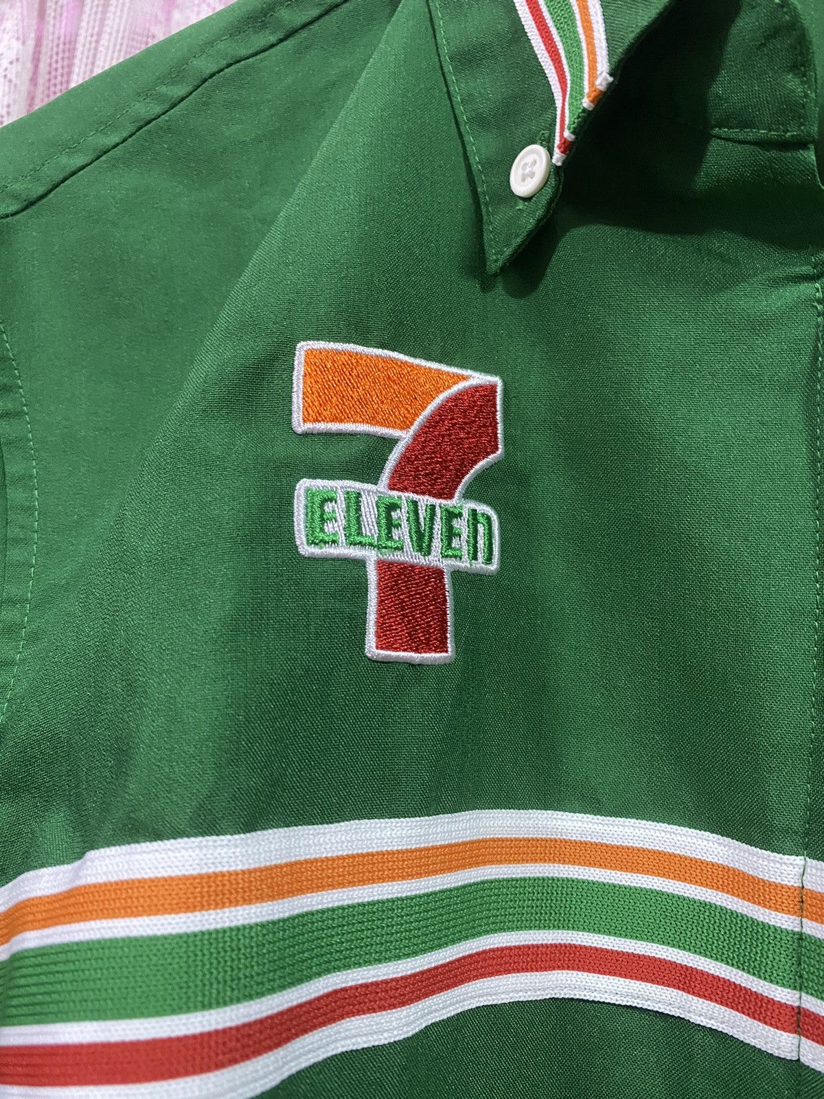 Japanese Brand × Vintage Vintage 7-Eleven Uniform Workers Collection Shirts Size US M / EU 48-50 / 2 - 4 Thumbnail