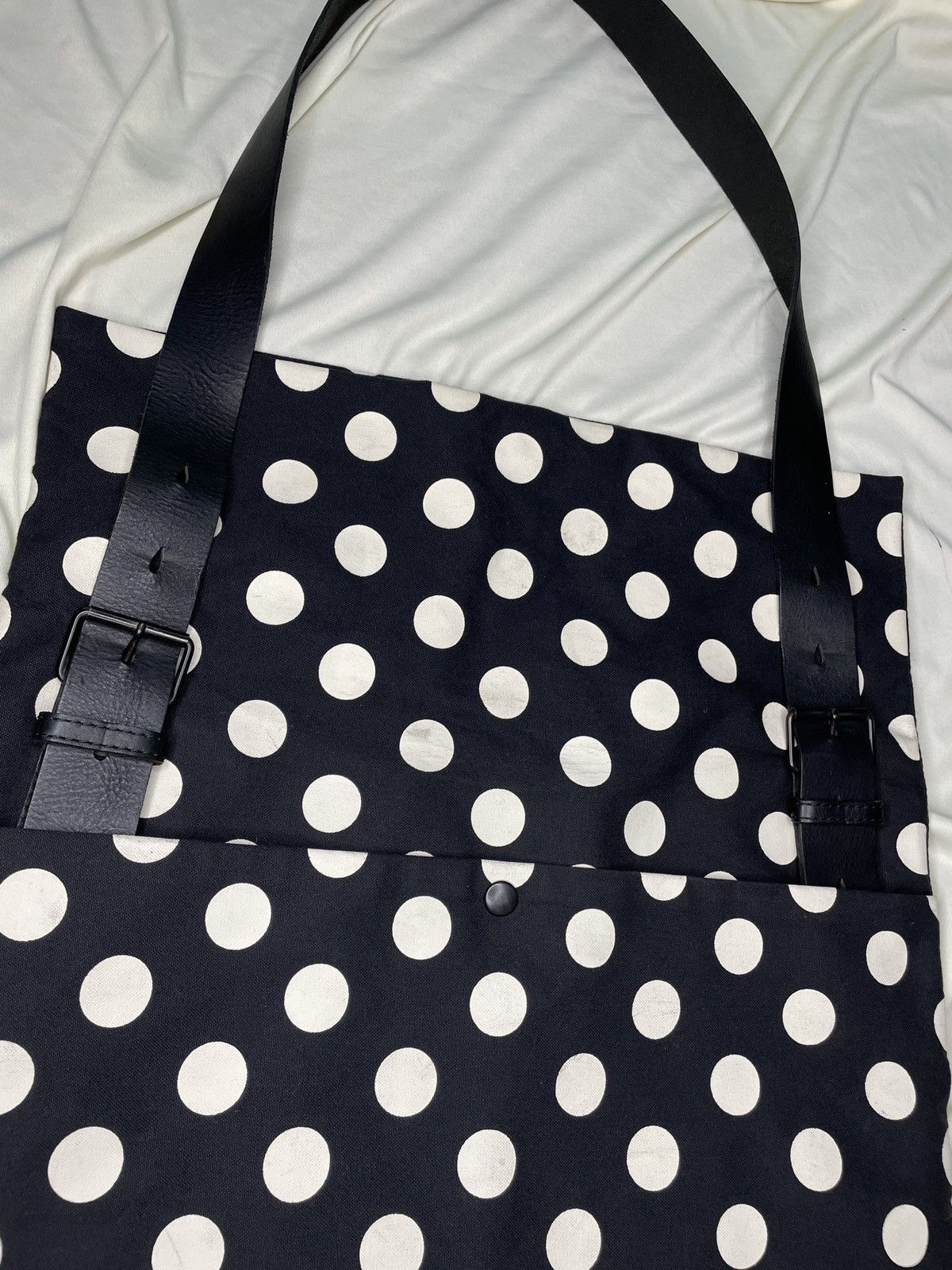 Japanese Brand Y's Yohji Yamamoto Polka Dot Bag Size ONE SIZE - 5 Thumbnail