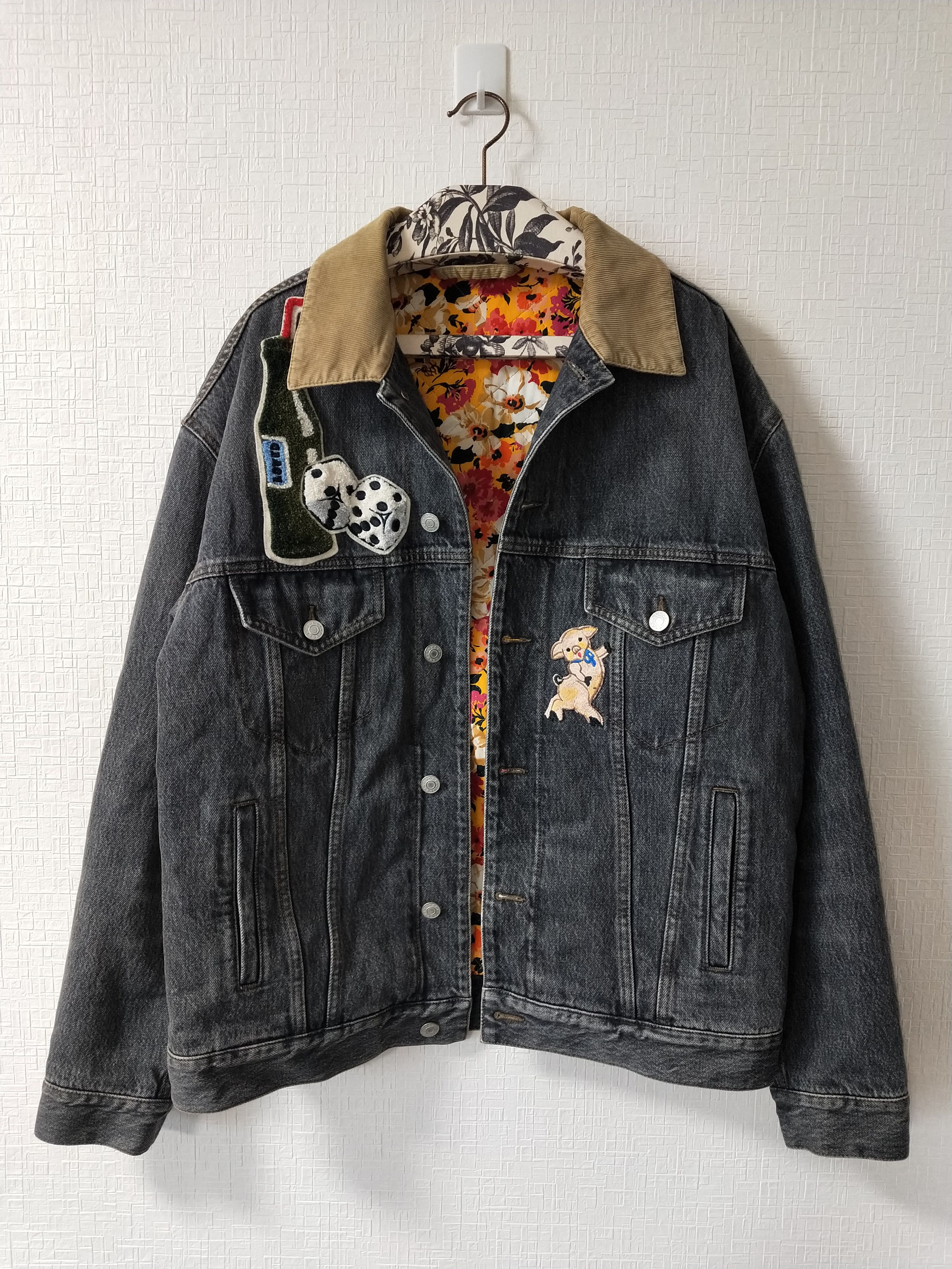 Gucci Denim Jacket with Banana Patch Size US M / EU 48-50 / 2 - 1 Thumbnail