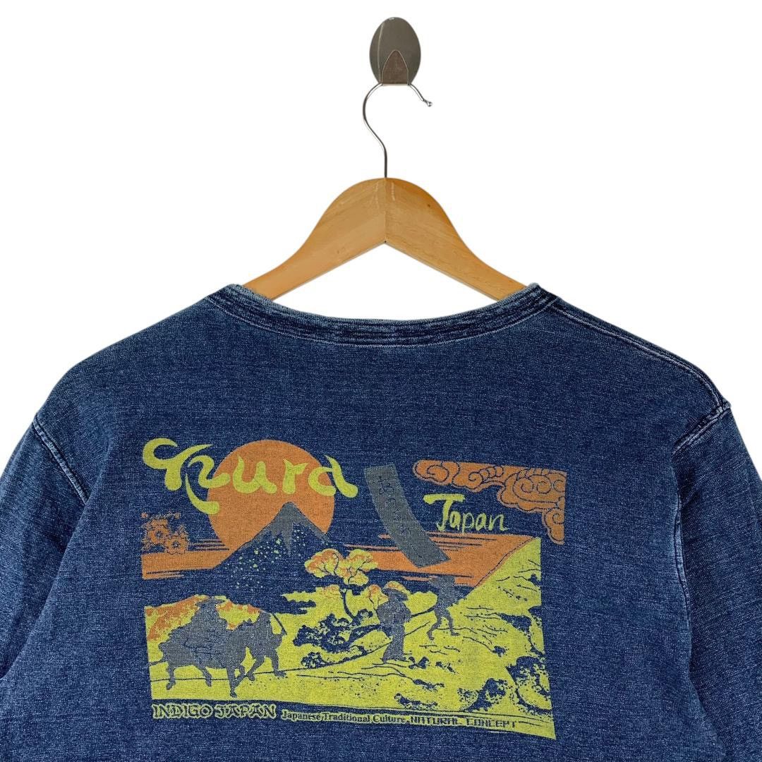 Eternal ETERNAL kura indigo japan japanese culture long sleeve tee Size US M / EU 48-50 / 2 - 10 Thumbnail