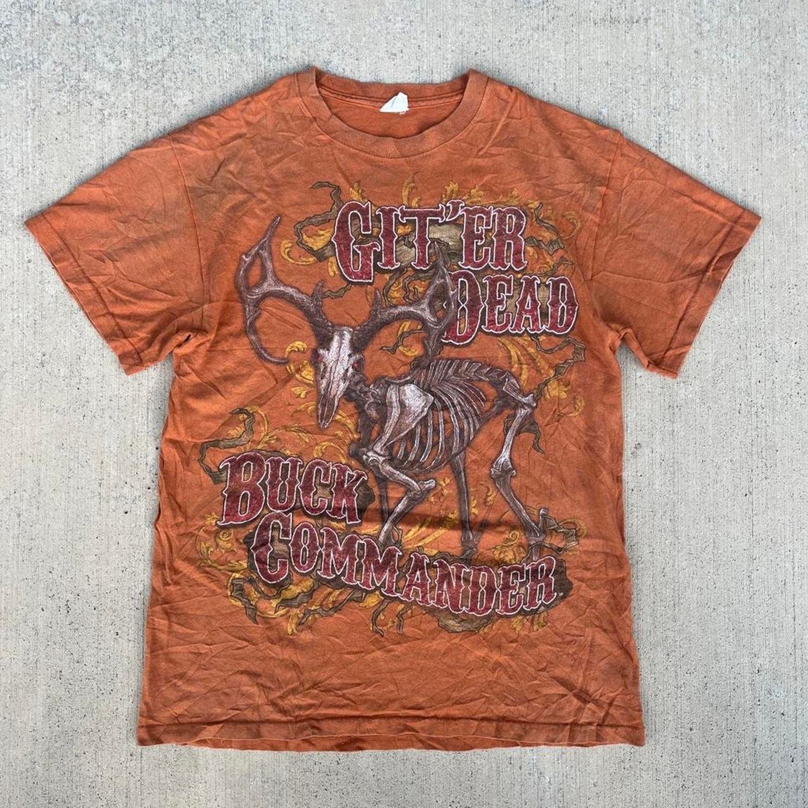 Delta Fall Buck Commander Skeleton Graphic Git'Er Dead Tee Size US L / EU 52-54 / 3 - 2 Thumbnail