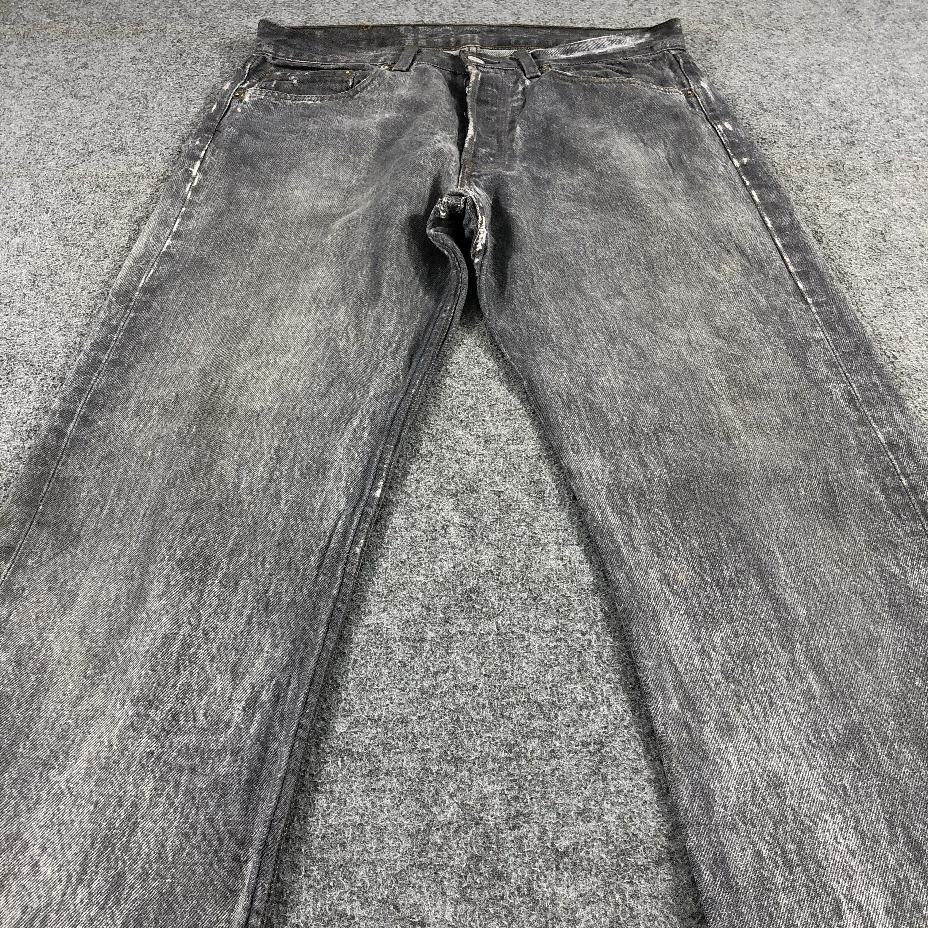 Levi's 90s Vintage Levis 501 Faded Black Jeans-JM1651 Size US 31 - 3 Thumbnail