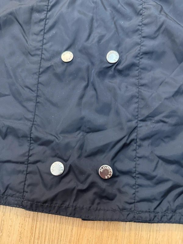 Moncler Moncler Aix Giacca Lightweight Navy Nylon Jacket Buttons 3 M Size US M / EU 48-50 / 2 - 13 Thumbnail