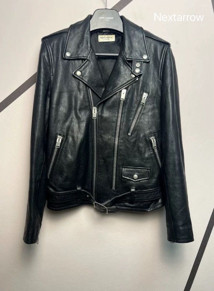 Saint Laurent Paris × Yves Saint Laurent Saint Laurent SLP leather jacket2412-Nextarrow Size US M / EU 48-50 / 2 - 1 Thumbnail