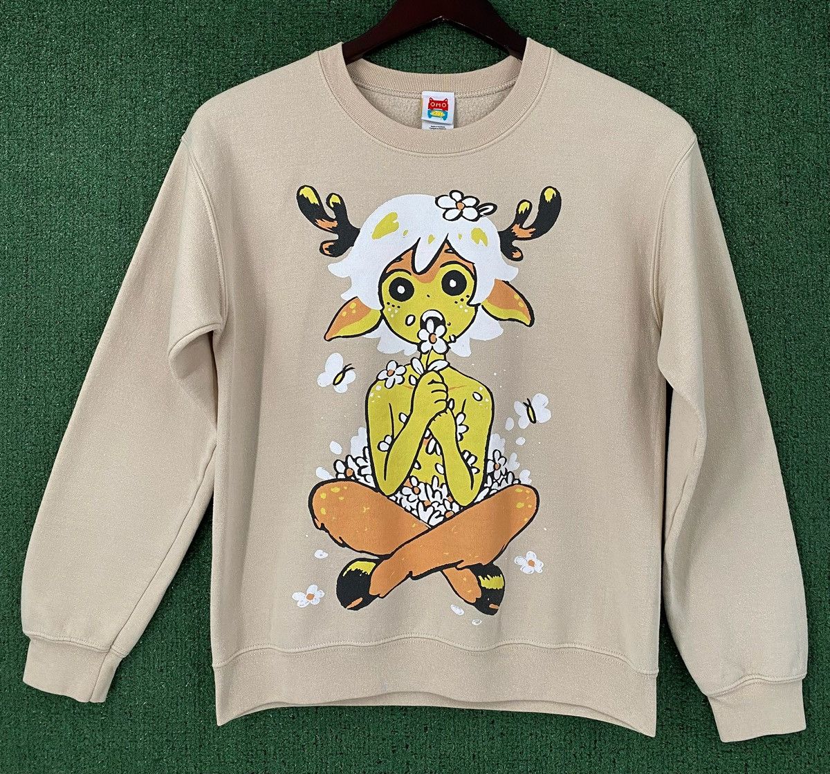 OMOCAT Rare Omocat Deerboy Faun Anime Sweatshirt Women’s Small Size S / US 4 / IT 40 - 1 Thumbnail