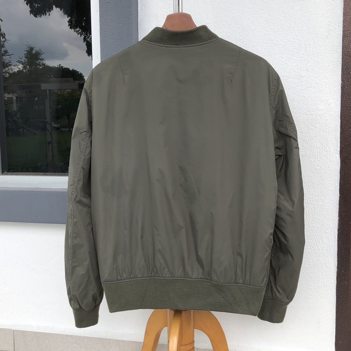 Uniqlo Uniqlo Women Ma-1 Bomber Jacket Size L / US 10 / IT 46 - 5 Thumbnail