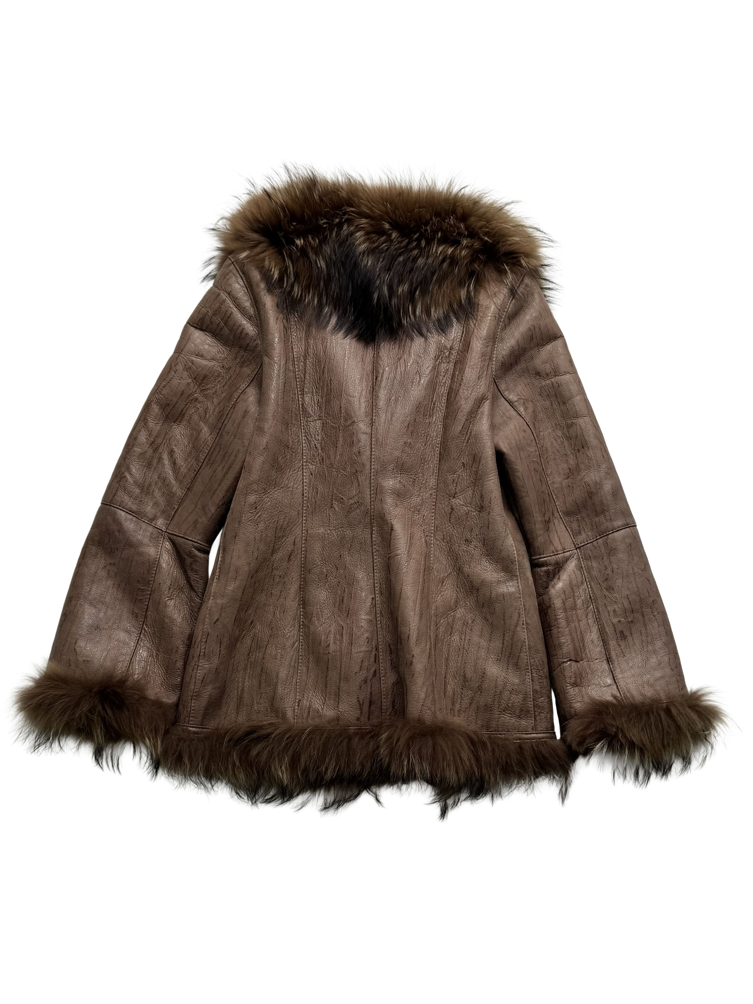Vintage Vintage Real Lambskin Coat Size S / US 4 / IT 40 - 15 Thumbnail