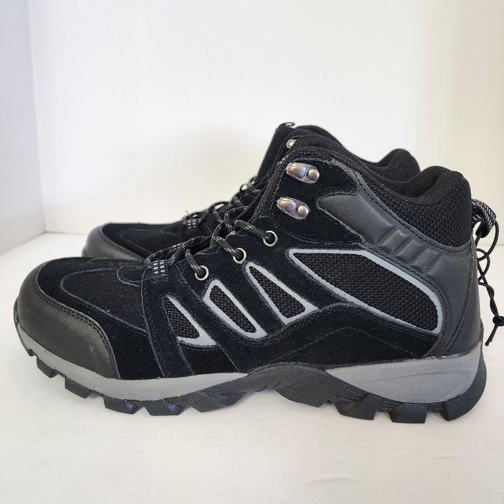 St. Johns Bay NWT St. John Bay's Midnight Black Warehouse Hiking Boots Size US 11 / EU 44 - 6 Thumbnail