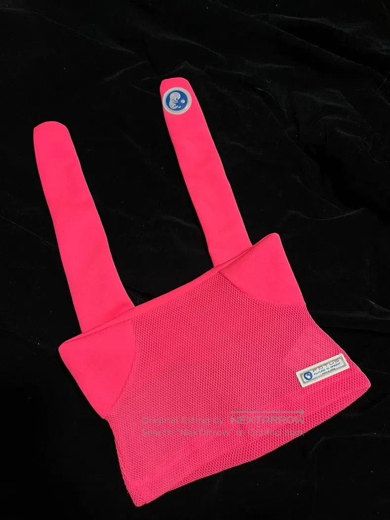 Japanese Brand Japanese Brand fotus Droopy Ear Hat, Hat, Fluorescent Pink Size ONE SIZE - 7 Thumbnail