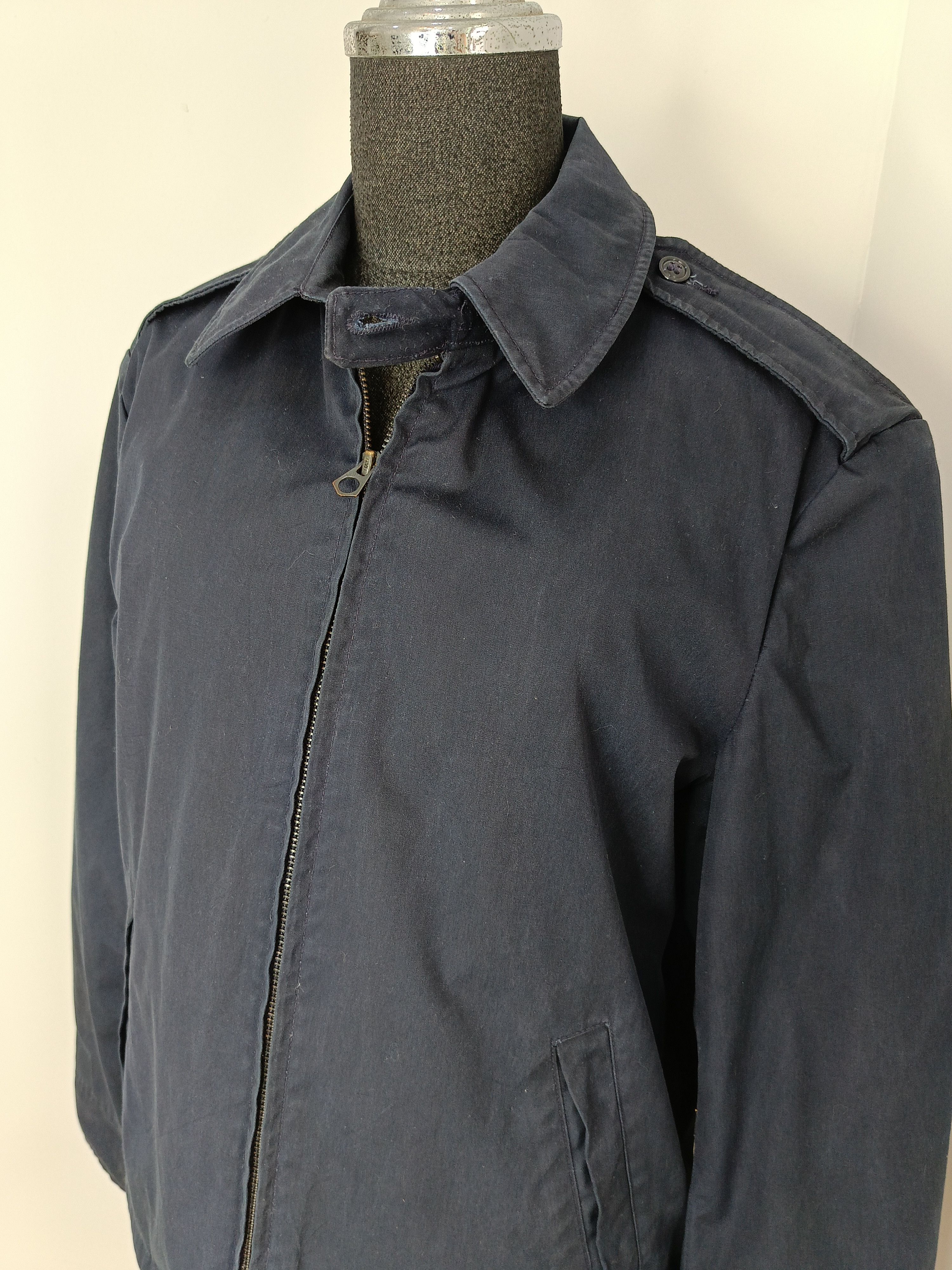 70s USAF MIL J 83386 pilot jacket Scovill Gripper USA 36R
