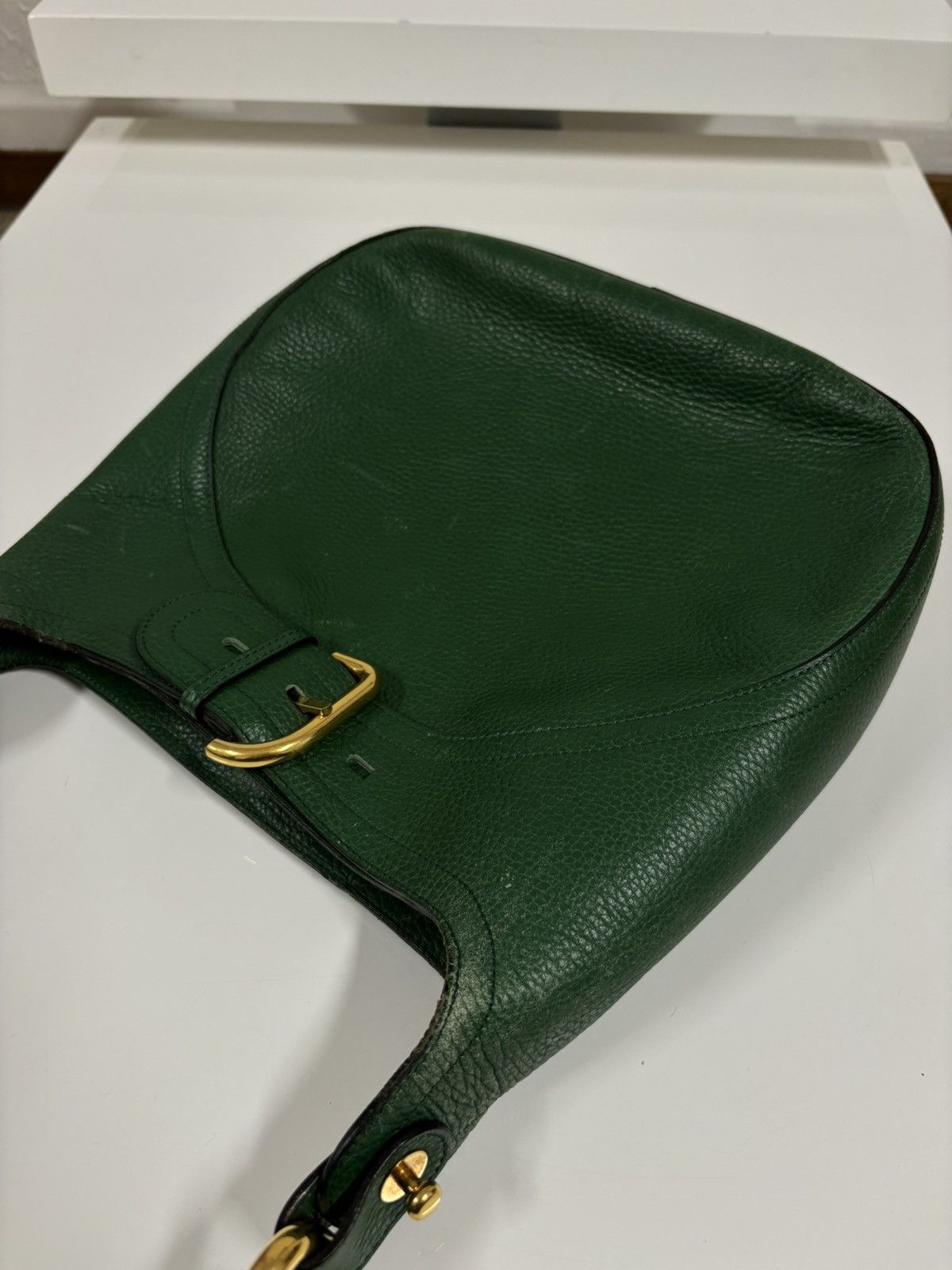 Delvaux RARE 1997 Souverain Leather Gold Hardware Shoulder Hand Bag Size ONE SIZE - 15 Thumbnail