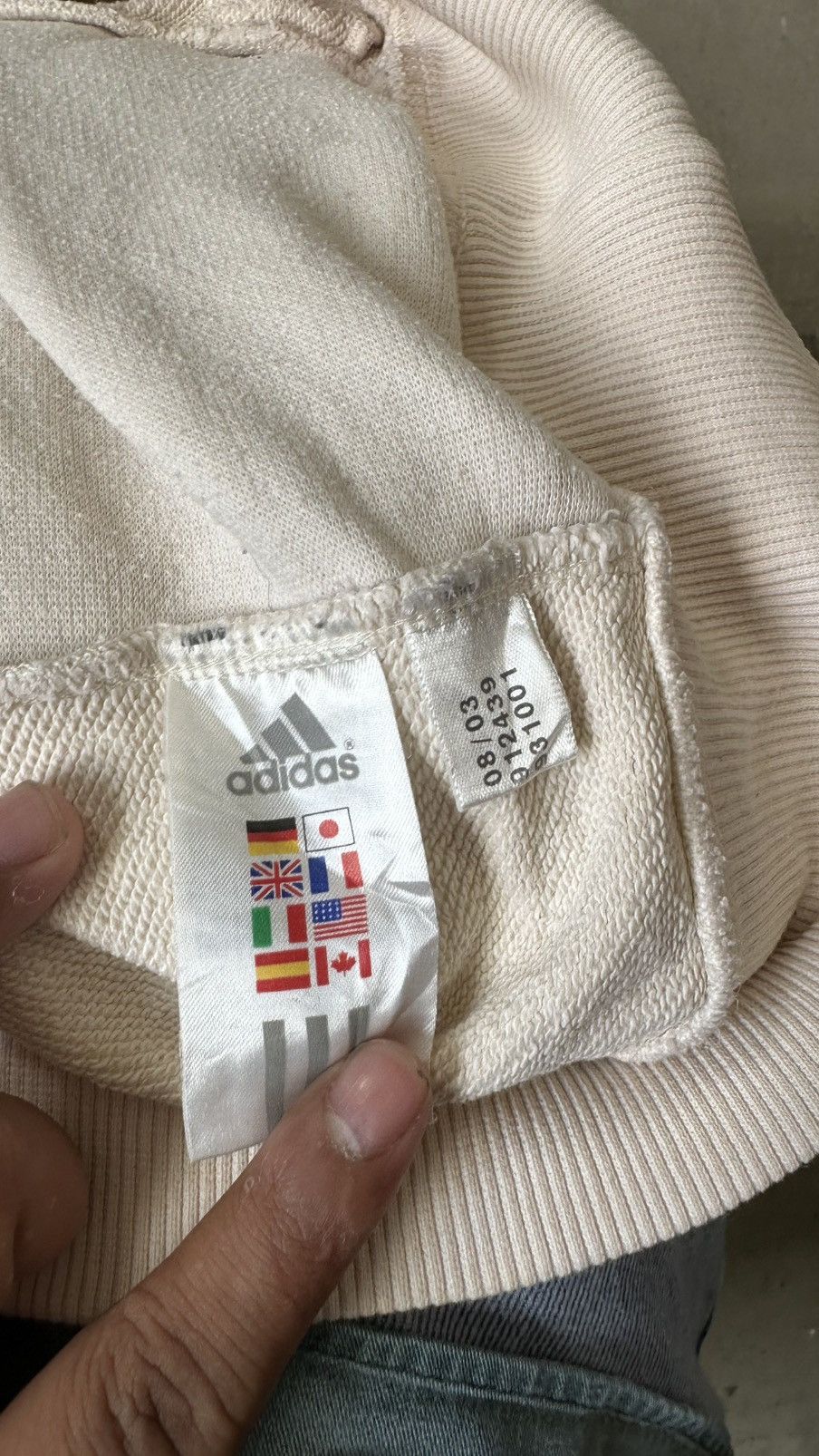 Adidas VINTAGE ADIDAS ADI DRASSLER SWEATSHIRT Size US M / EU 48-50 / 2 - 7 Thumbnail