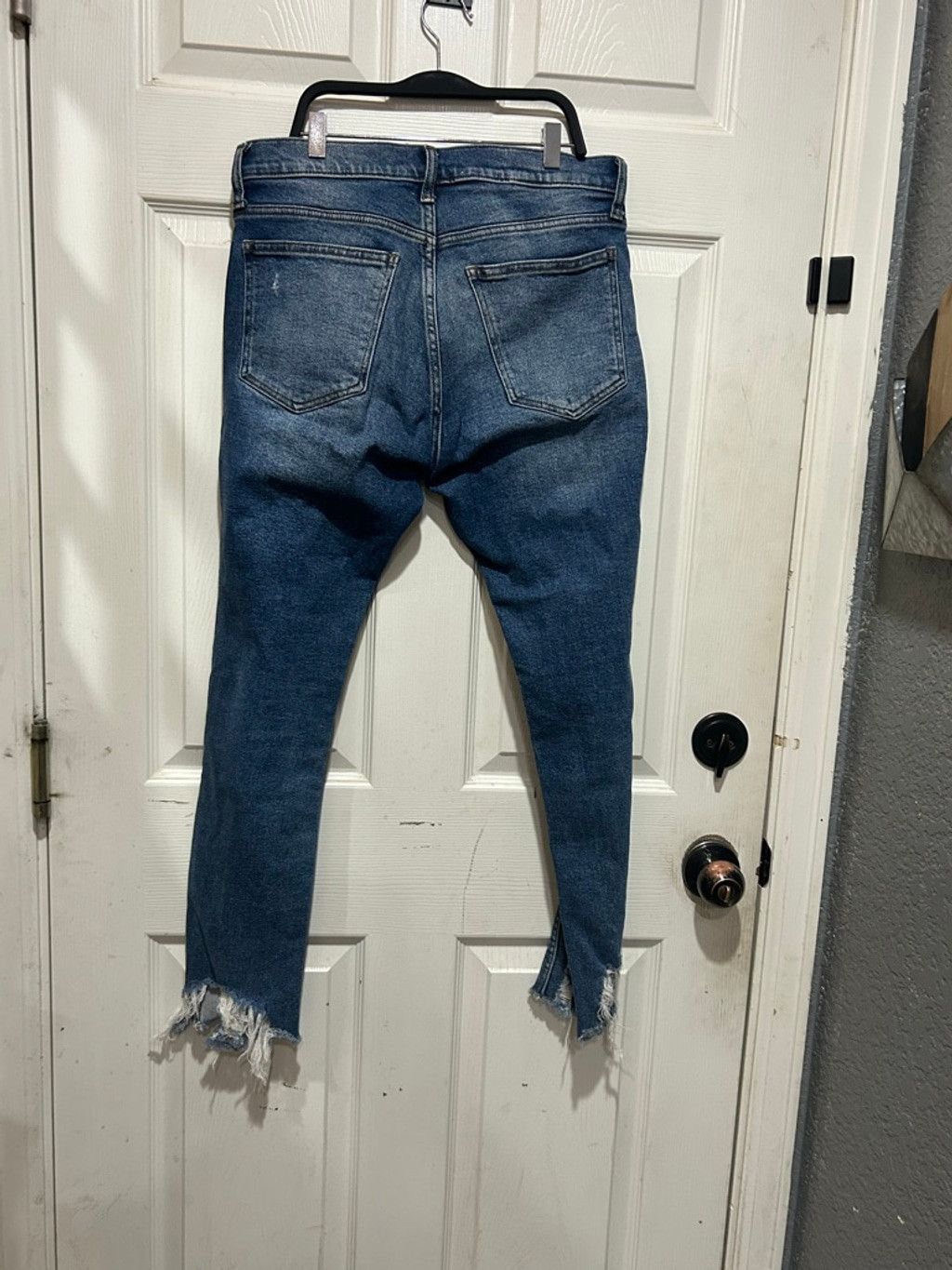 Gap Women's Gap Blue High Rise Slim Straight Jeans Size 30 Size 30" / US 8 / IT 44 - 2 Thumbnail
