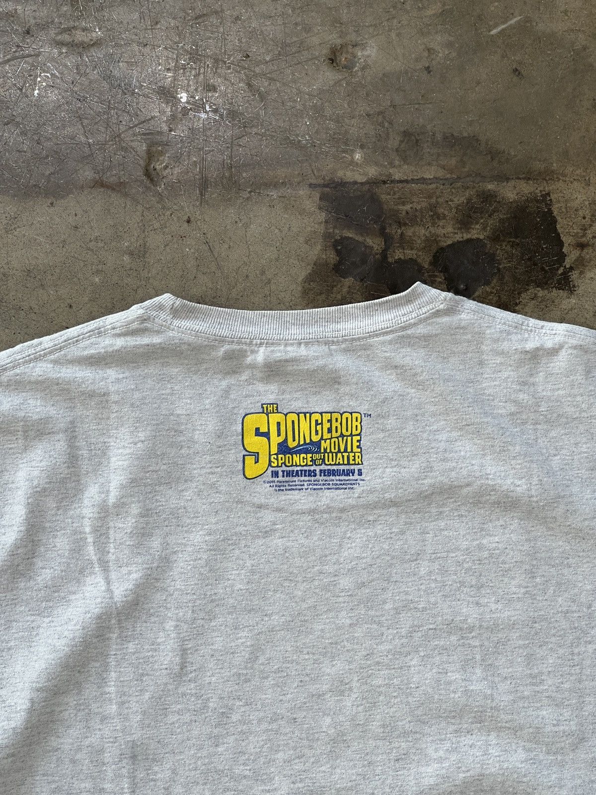 Nickelodeon SpongeBob SquarePants Sponge Out of Water Movie Promo Tee XL Size US XL / EU 56 / 4 - 5 Thumbnail