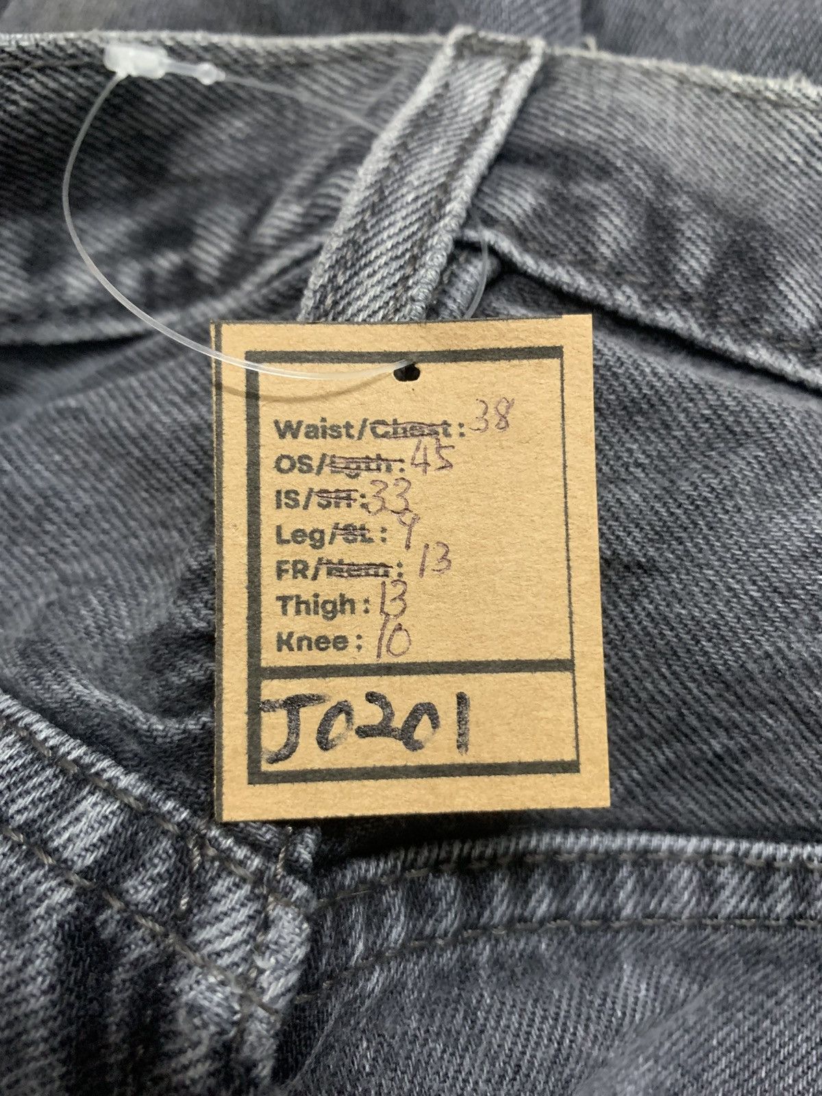 Levi's Vintage Y2K Levi's 501 Faded Black Jeans W36 Size US 38 / EU 54 - 15 Thumbnail