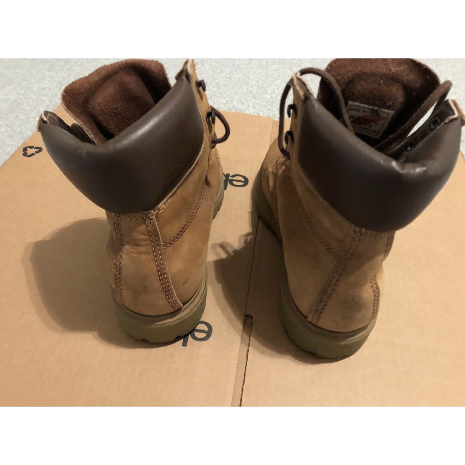 Vintage VINTAGE Red Wing 1622 Boots Leather Lace Up Work Boots Brown US 6.5 D Men USA Leather Solid Outdoor Casual Size US 7 / EU 40 - 5 Thumbnail