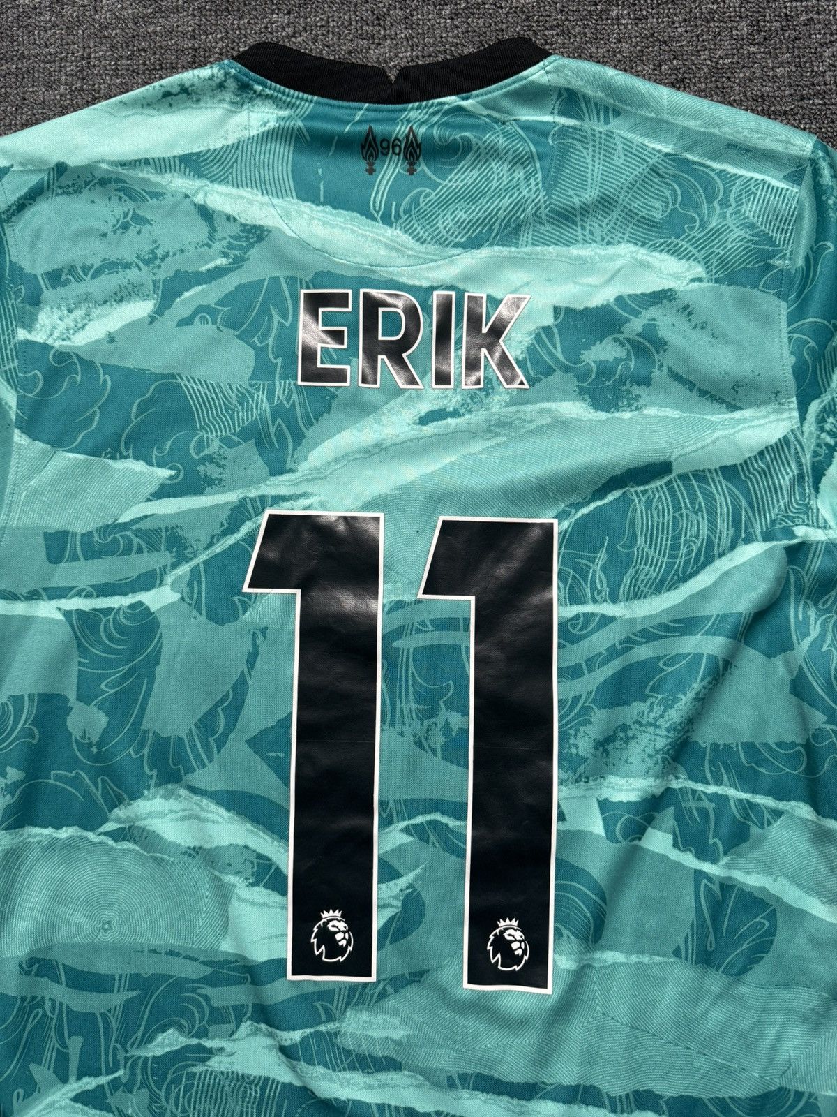 Nike Nike Liverpool Away Soccer Jersey 2020/21 Turquoise Size US S / EU 44-46 / 1 - 6 Thumbnail