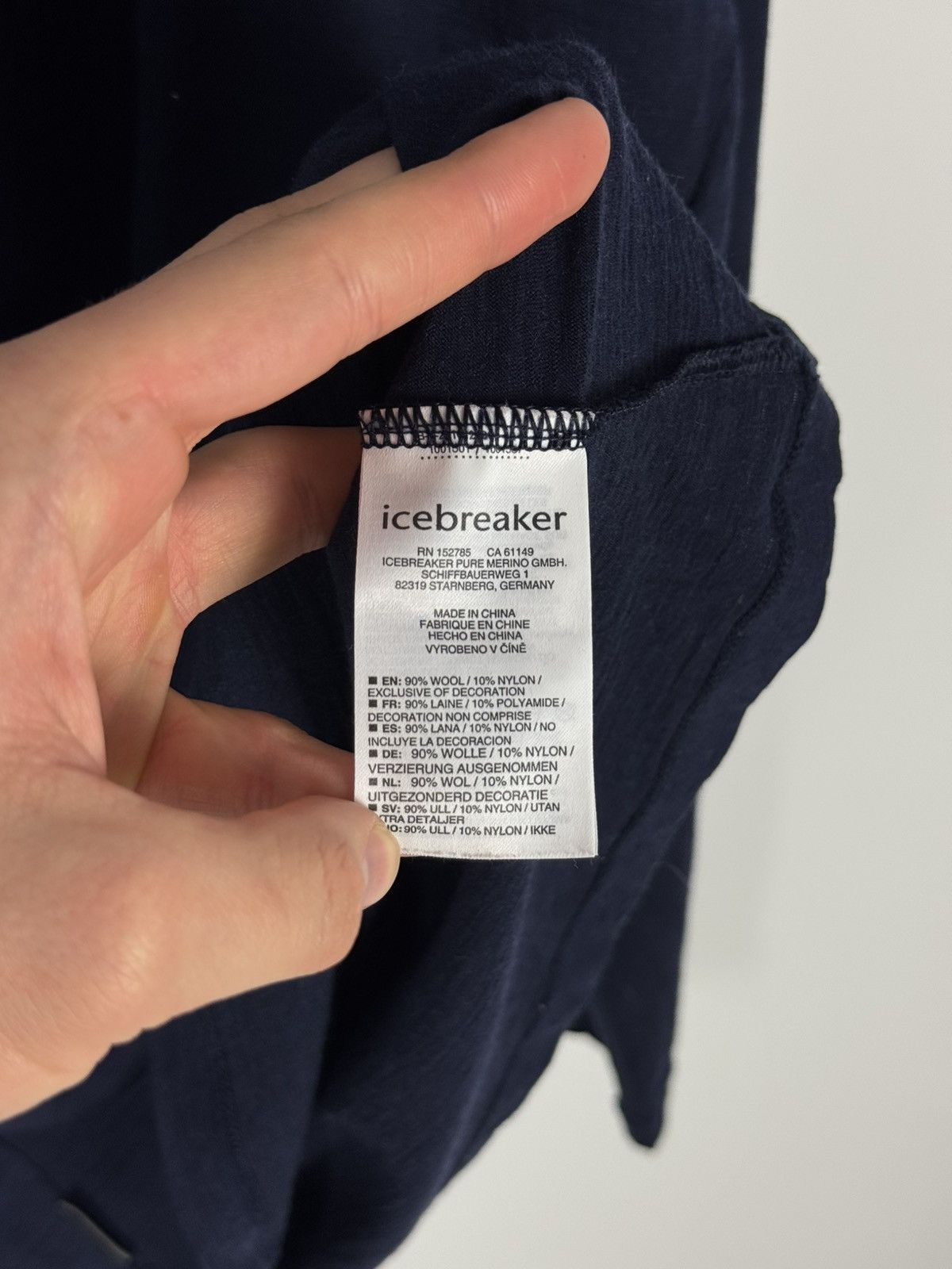 Icebreaker Icebreaker Born in Nature Graphic Merino Wool Long Sleeve Size US M / EU 48-50 / 2 - 10 Thumbnail
