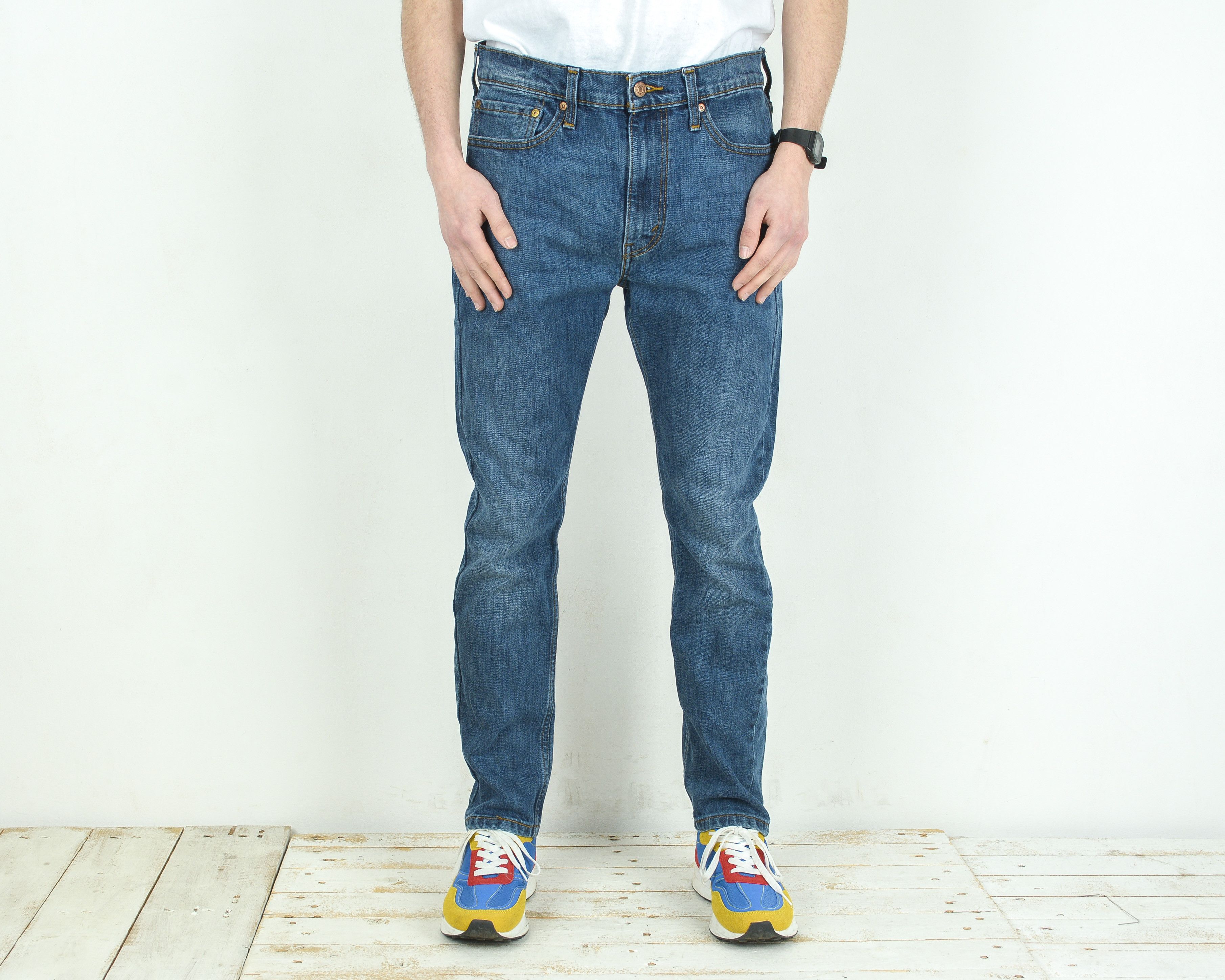Levi's 510 W34 L30 Slim Skinny Jeans Denim Pants Trousers Zip Fly Size US 34 / EU 50 - 2 Thumbnail