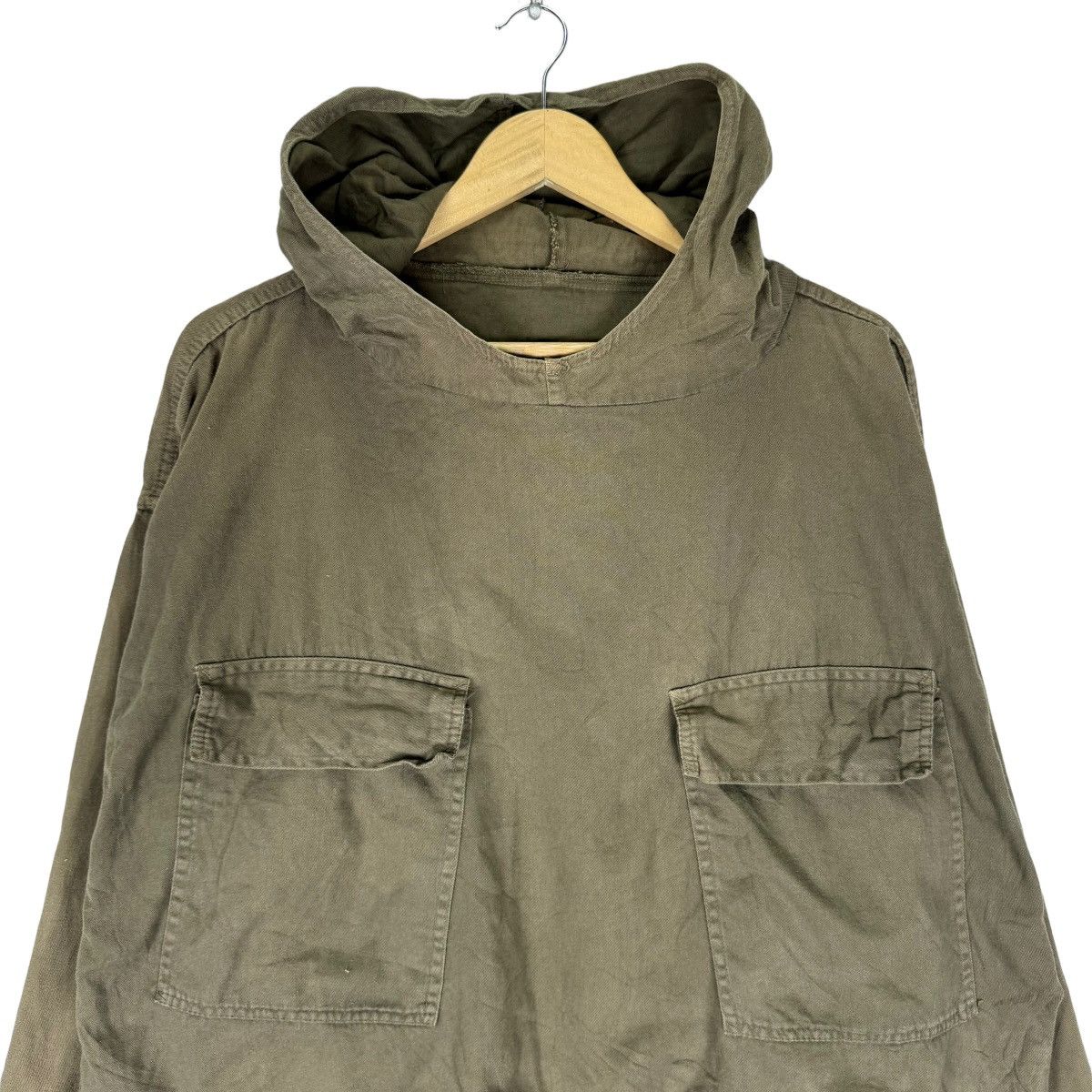 Vintage ☀️UFO HOODIE SMOCK CROPPED JACKET Size US M / EU 48-50 / 2 - 3 Thumbnail
