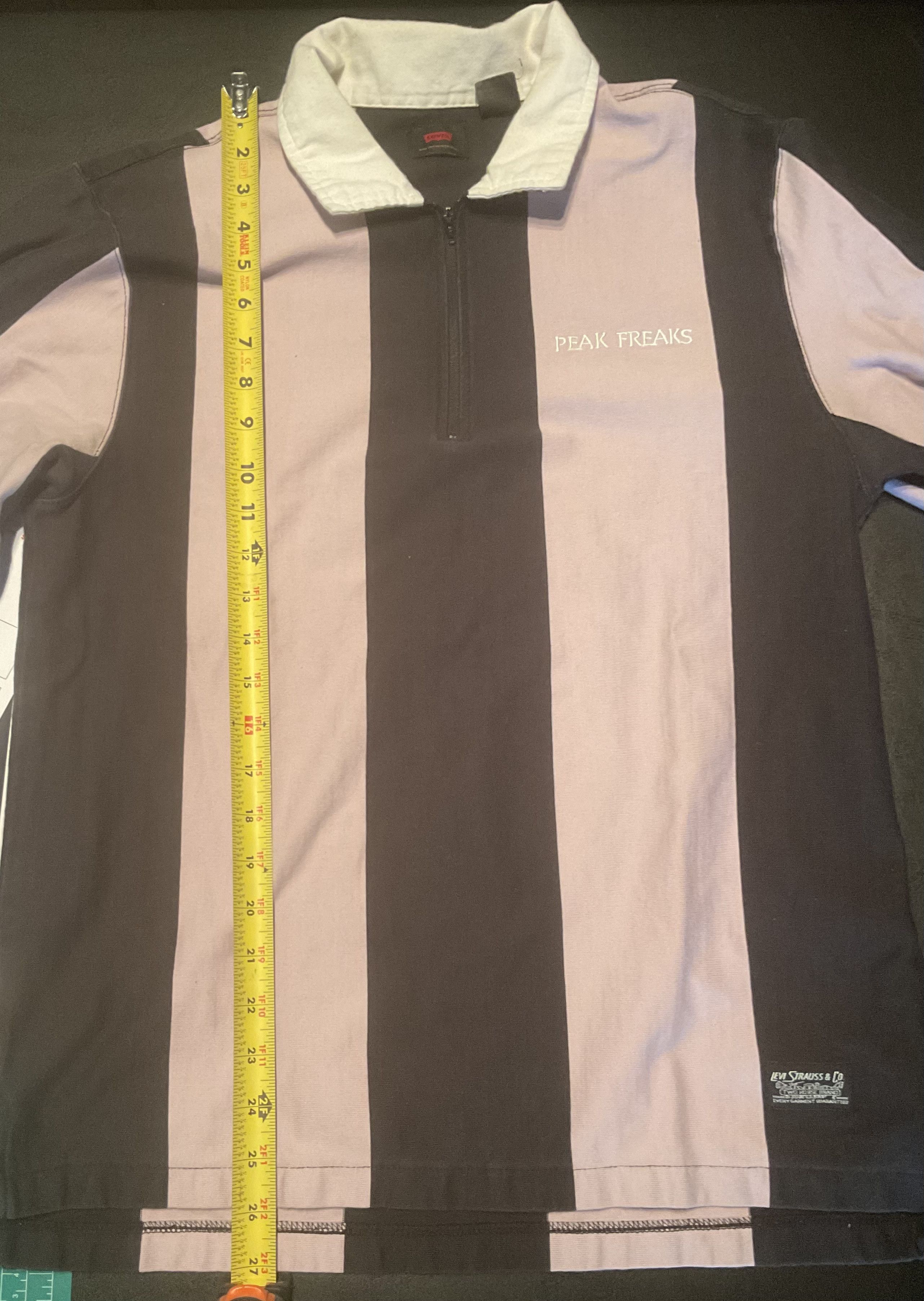 Levi's Levi's Peak Freaks quarter zip rugby shirt Size US S / EU 44-46 / 1 - 7 Thumbnail