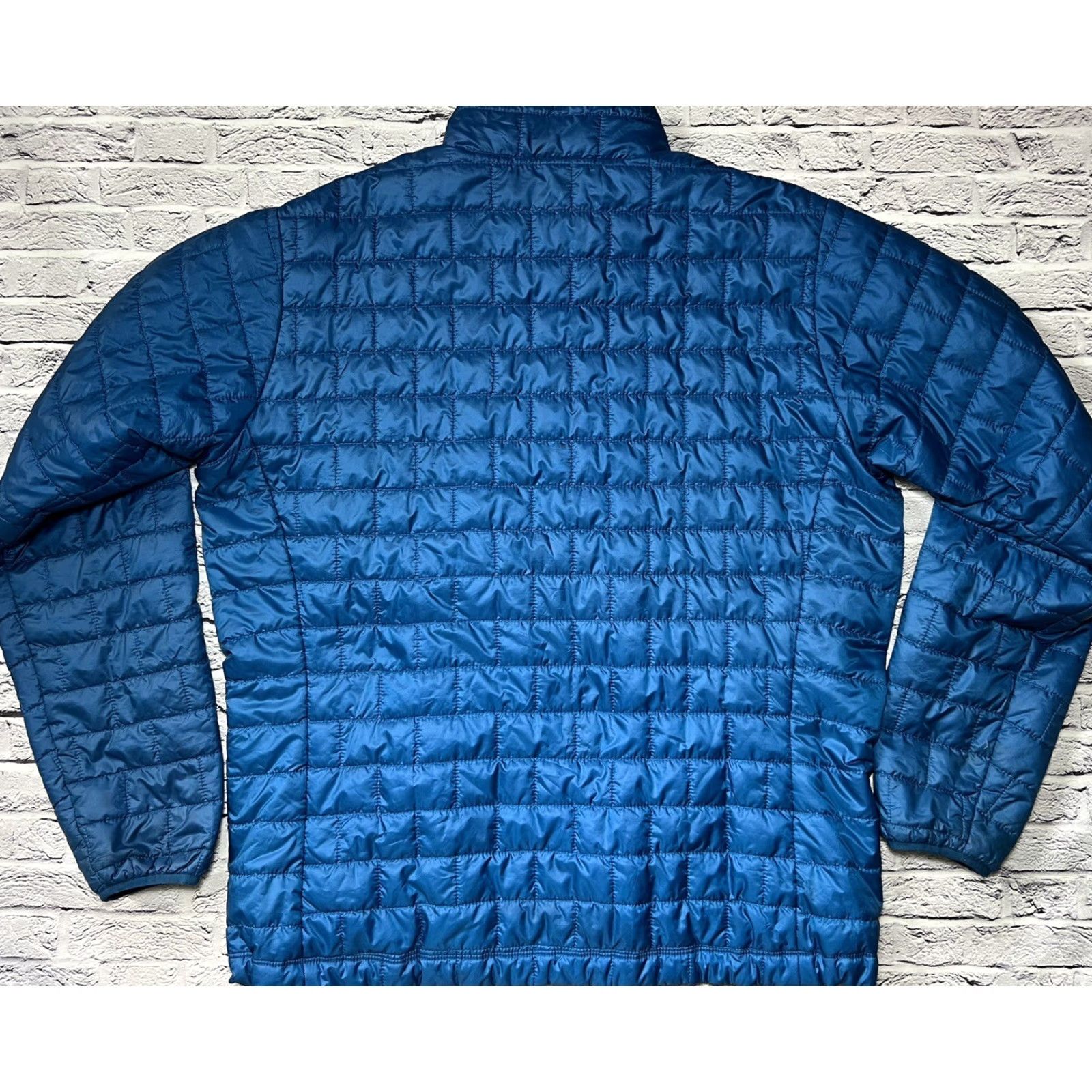 Patagonia Patagonia Nano Puff Jacket Men XXL PrimaLoft Full Zip Blue solid Long Coat/Outer Puffer Jacket Regular Fit with Logo 84212FA19 Marmot? Size US XXL / EU 58 / 5 - 6 Thumbnail