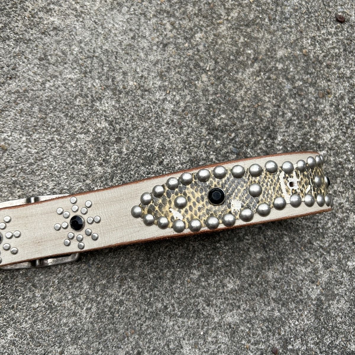Kapital Vintage studded leather belt (Kapital Style) Size ONE SIZE - 8 Thumbnail