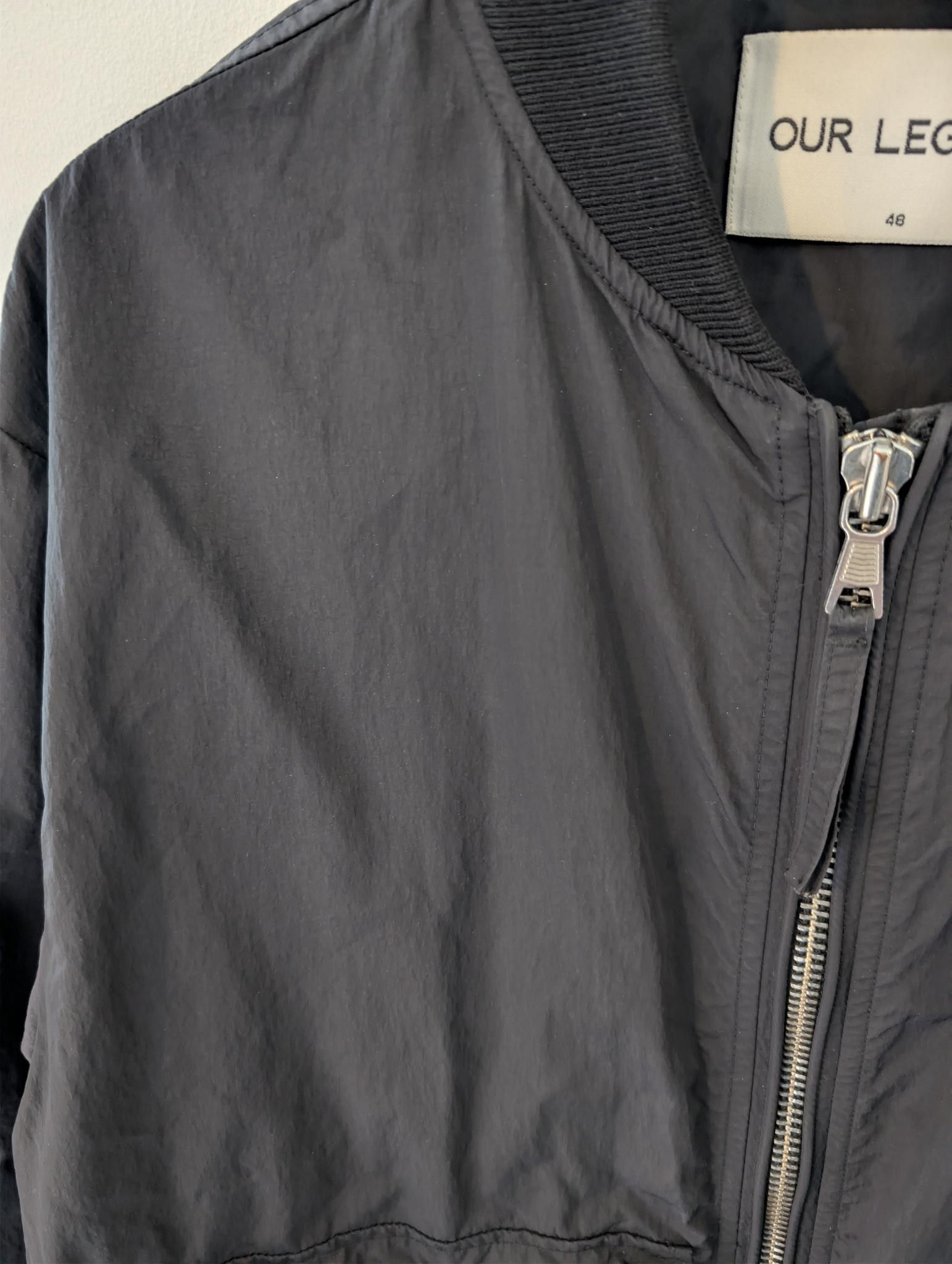 Our Legacy Our Legacy SS15 Black Wave Bomber Size US M / EU 48-50 / 2 - 3 Thumbnail