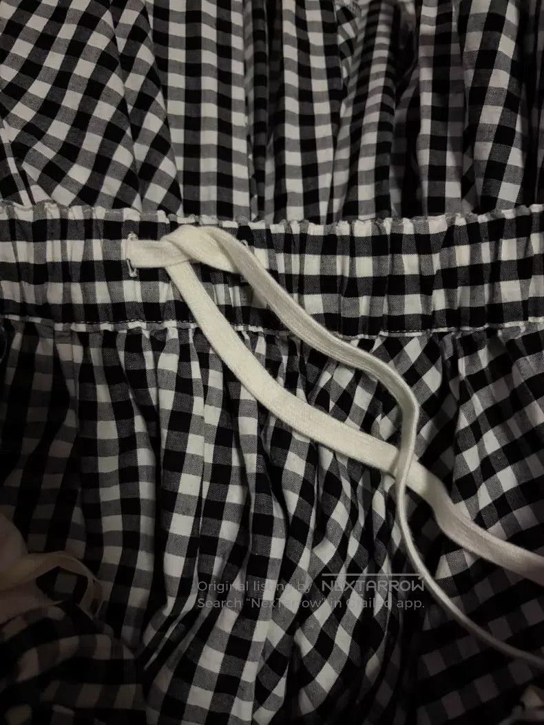 Comme des Garcons Comme des Garcons size S Deconstructed Plaid Skirt Size 22" - 5 Thumbnail