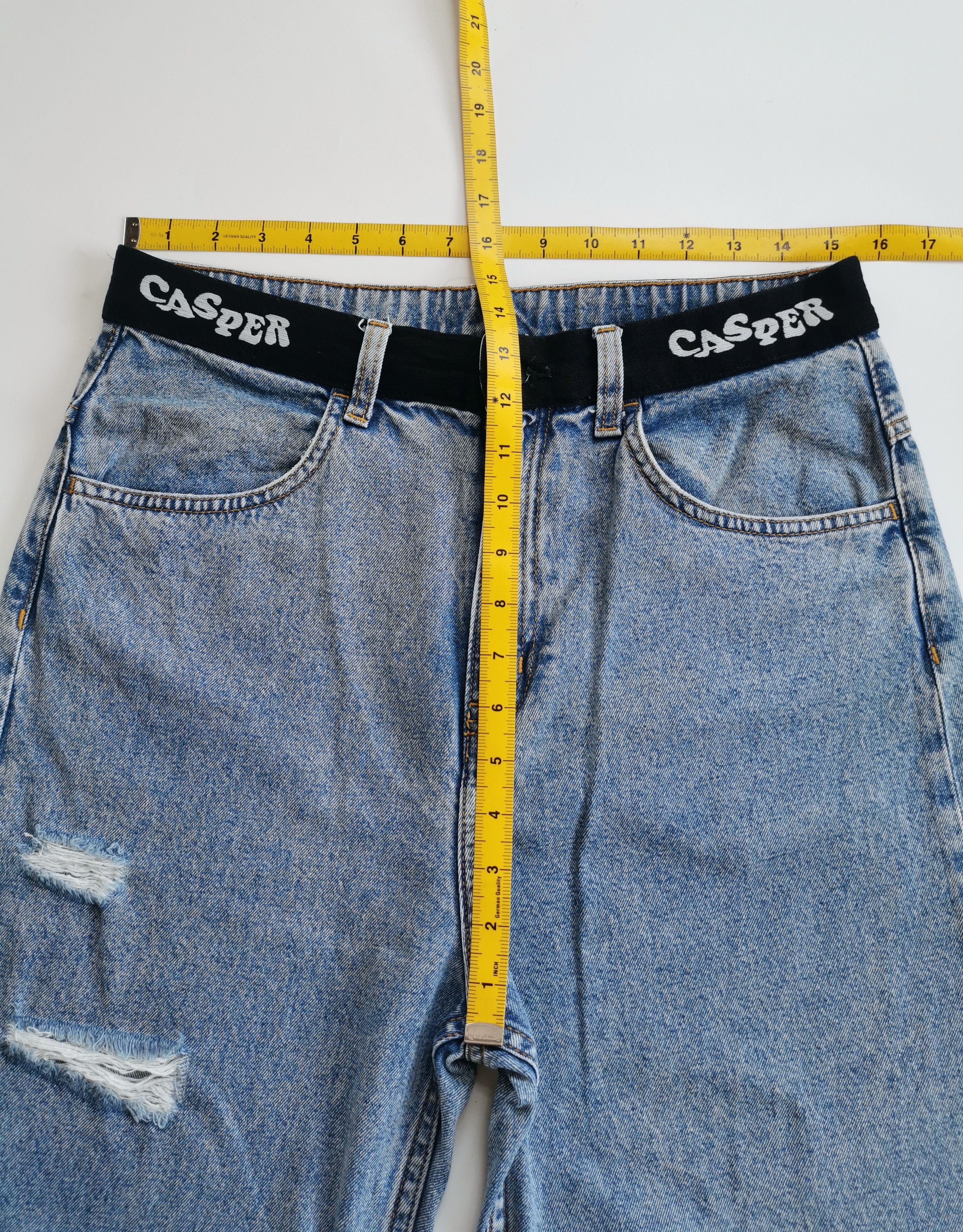 H&M H&M x Casper The Friendly Ghost Baggy Jeans Size US 31 - 7 Thumbnail