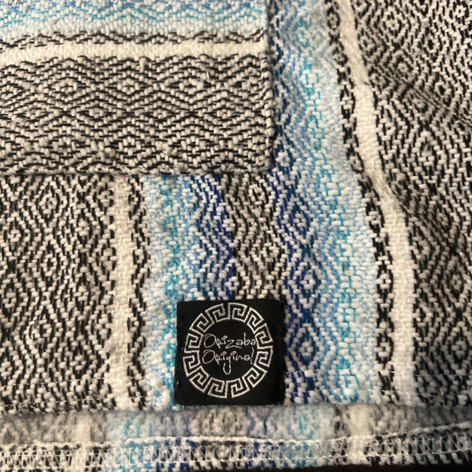 & Other Stories Orizaba Original Pullover Men L blue/white/aqua striped Baja Size US L / EU 52-54 / 3 - 3 Thumbnail