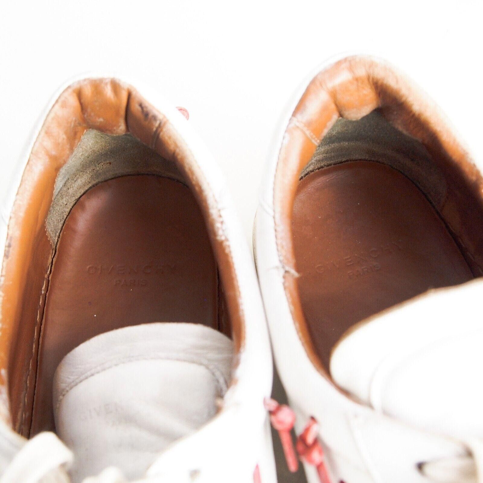 Givenchy Givenchy Sneakers White Leather Side Lacing US 9 EU 42 Size US 9 / EU 42 - 4 Thumbnail