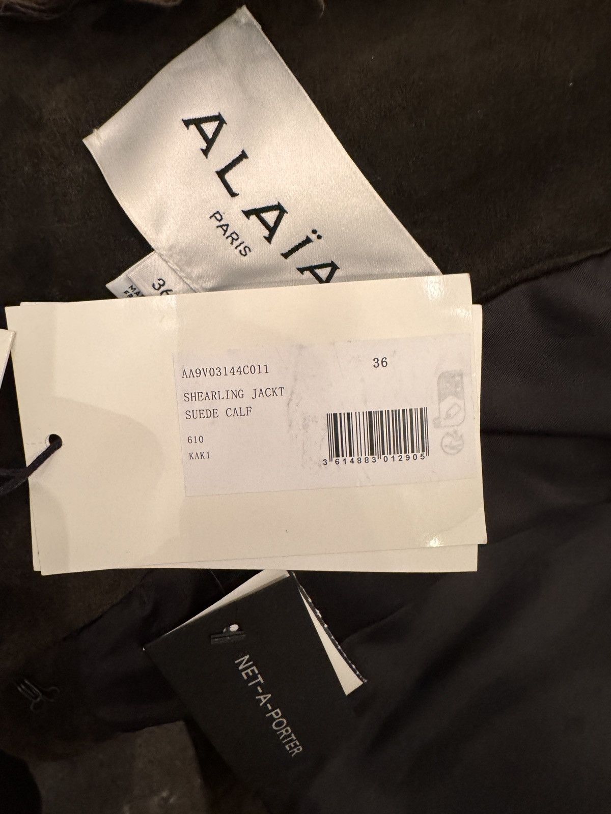 Alaia Alaia Shearling Suede Jacket Size XS / US 0-2 / IT 36-38 - 10 Thumbnail