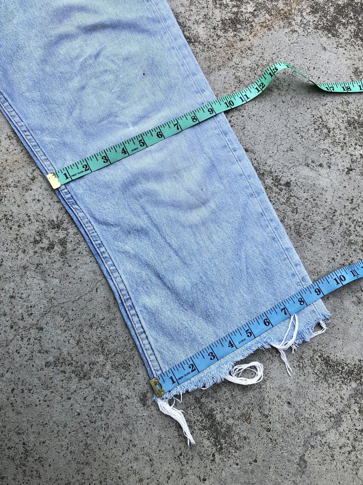 Levi's × Vintage VTGE LEVIS 501 CROPPED DENIM Size US 34 / EU 50 - 5 Thumbnail