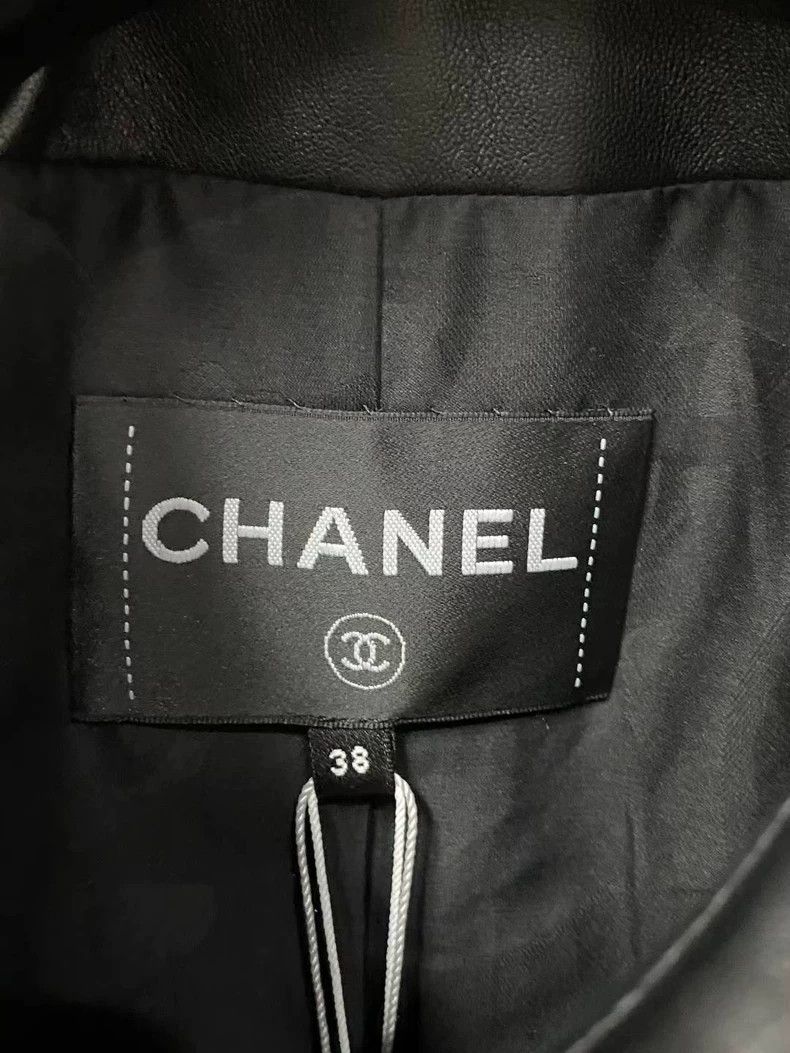 Chanel Chanel 25p black sheepskin four-pocket lapel leather jacke Size XS / US 0-2 / IT 36-38 - 6 Thumbnail