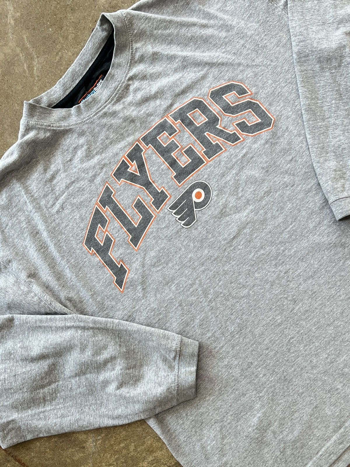 NHL Vintage NHL Hockey Philadelphia Flyers Long Sleeve Tee Large Size US L / EU 52-54 / 3 - 1 Thumbnail