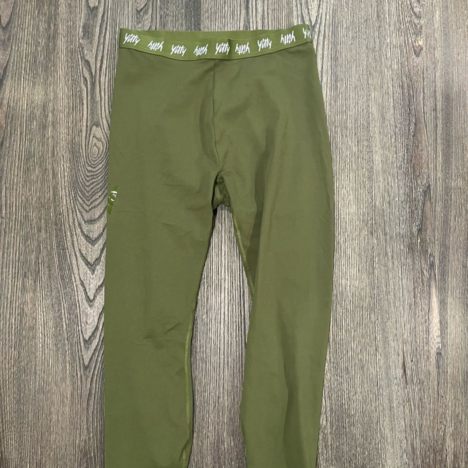 Vintage Yitty Major Label Shaping High Waist Logo Legging 7/8 XL Size 31" - 8 Thumbnail