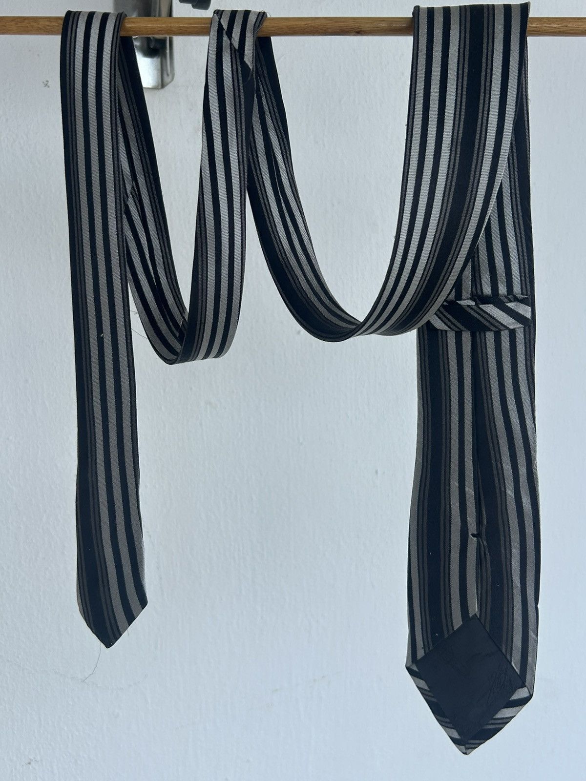Vivienne Westwood Vivienne Westwood Vintage Tie Stripe Black White Size ONE SIZE - 2 Thumbnail